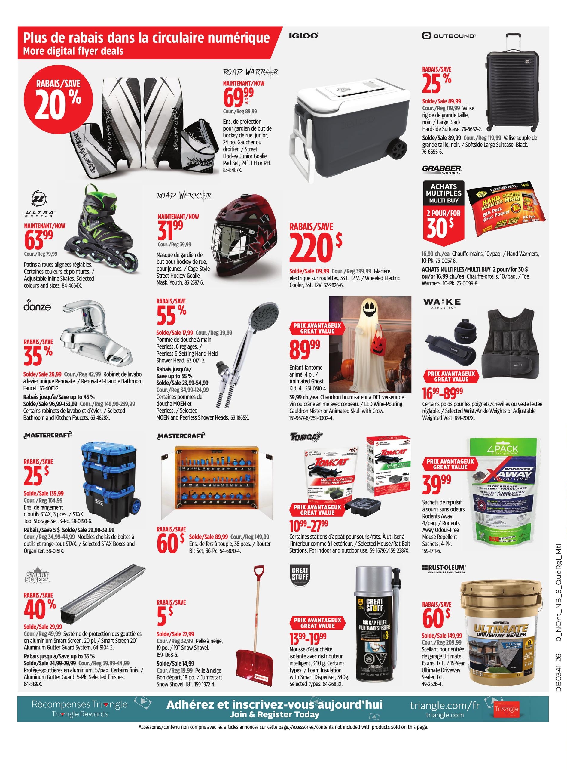 Circulaire Canadian Tire — page 17, du 8 au 14 octobre 2026