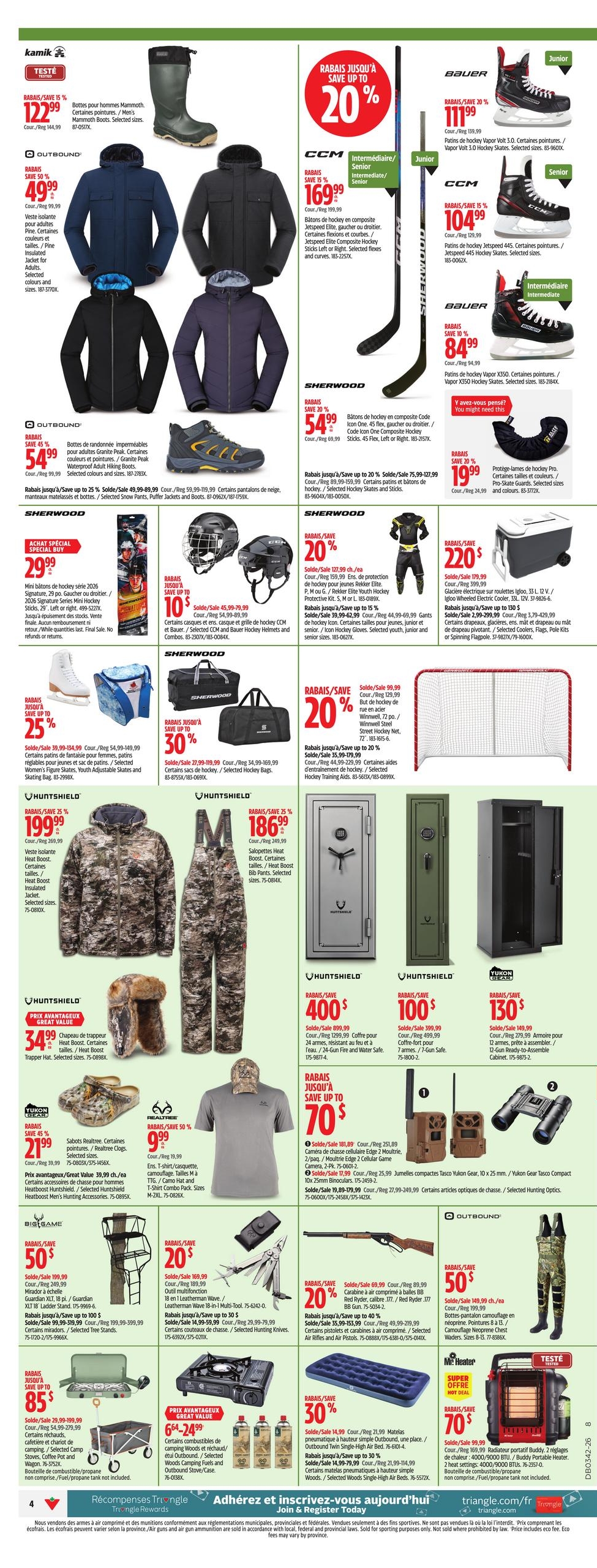 Circulaire Canadian Tire — page 6, du 15 au 21 octobre 2026