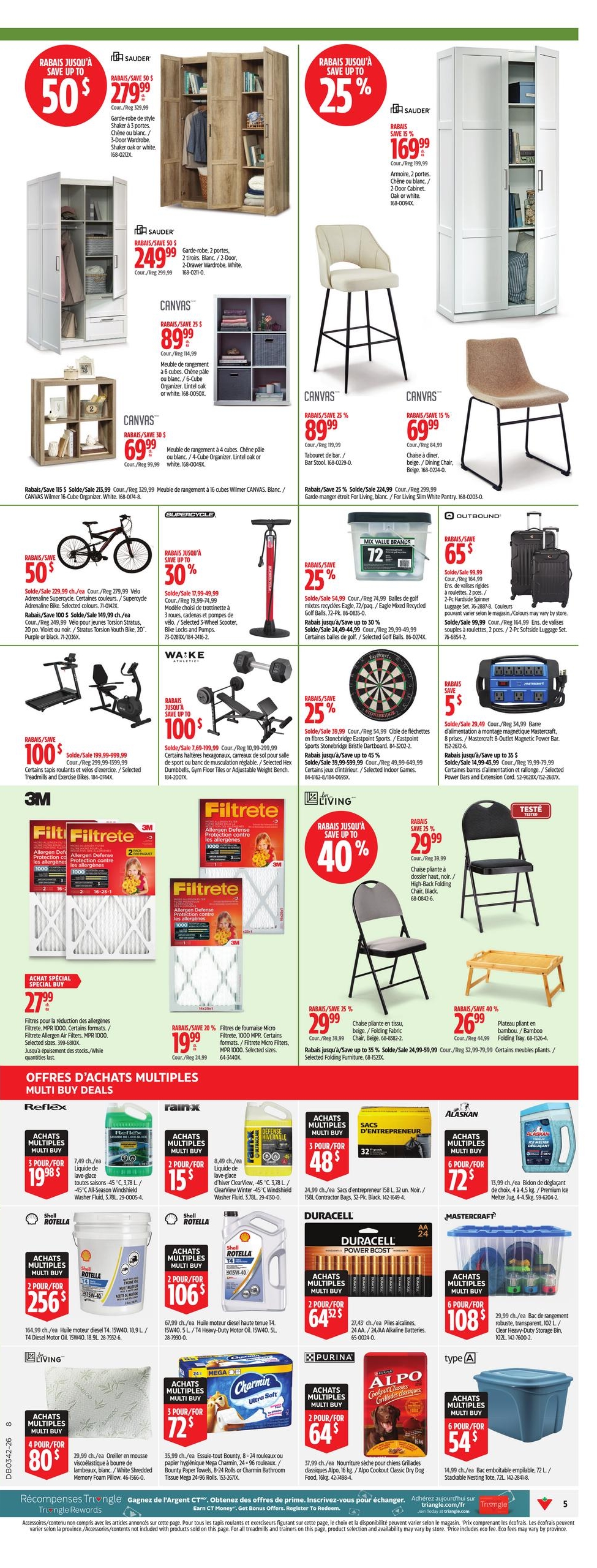 Circulaire Canadian Tire — page 7, du 15 au 21 octobre 2026