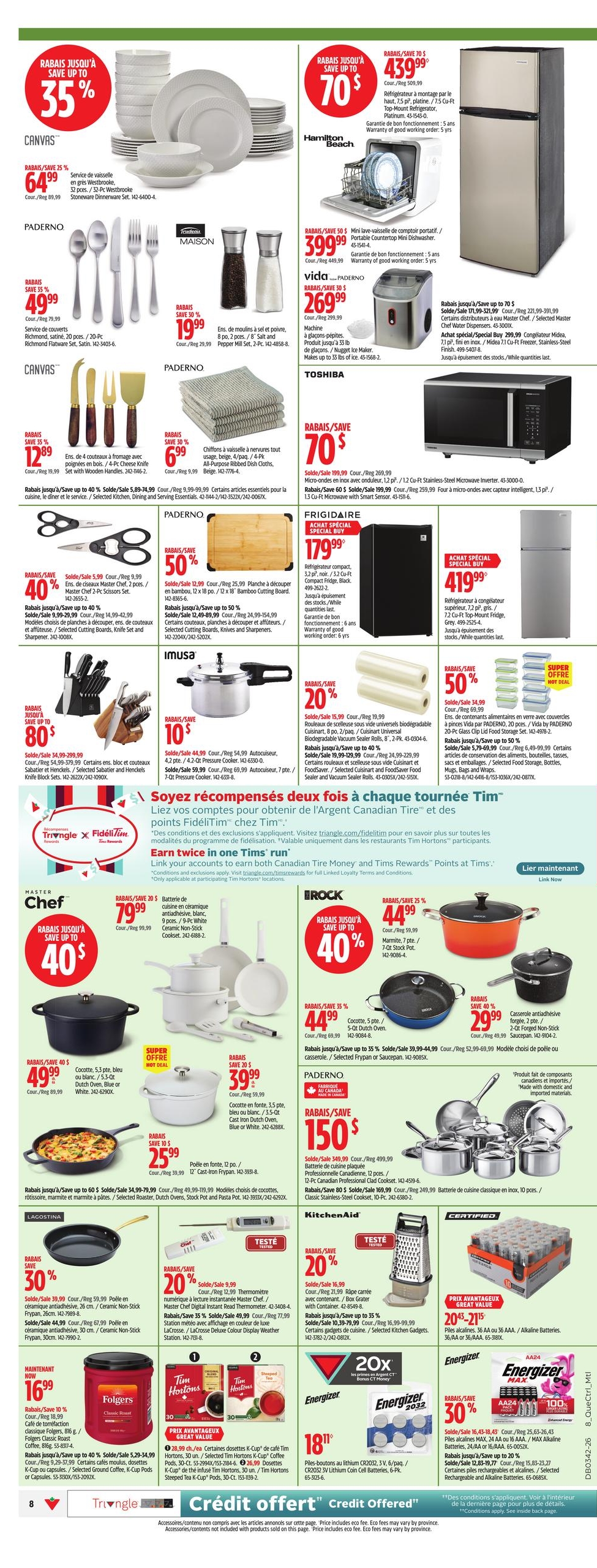 Circulaire Canadian Tire — page 10, du 15 au 21 octobre 2026