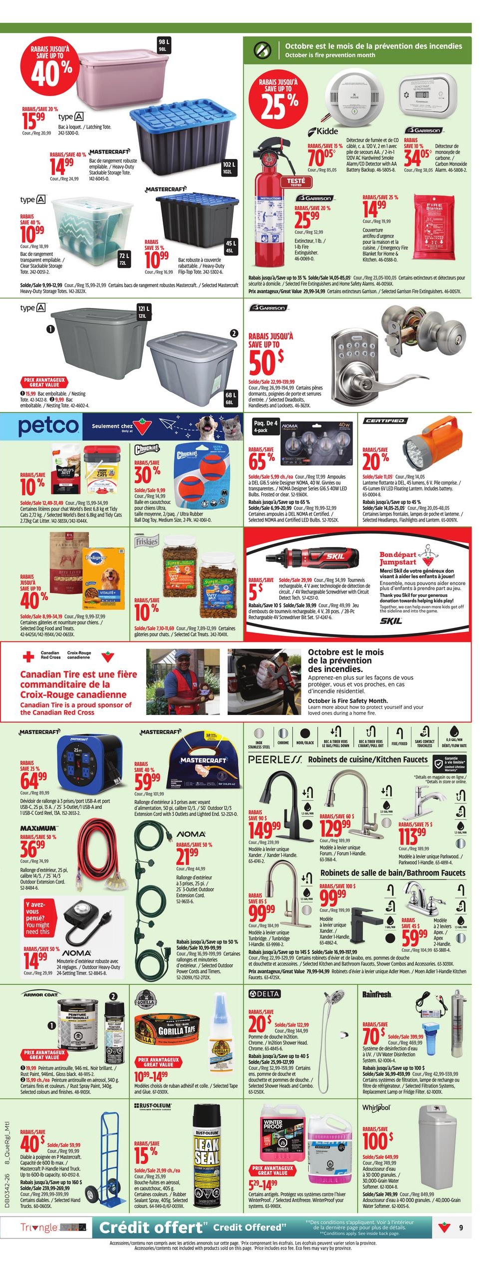 Circulaire Canadian Tire — page 11, du 15 au 21 octobre 2026