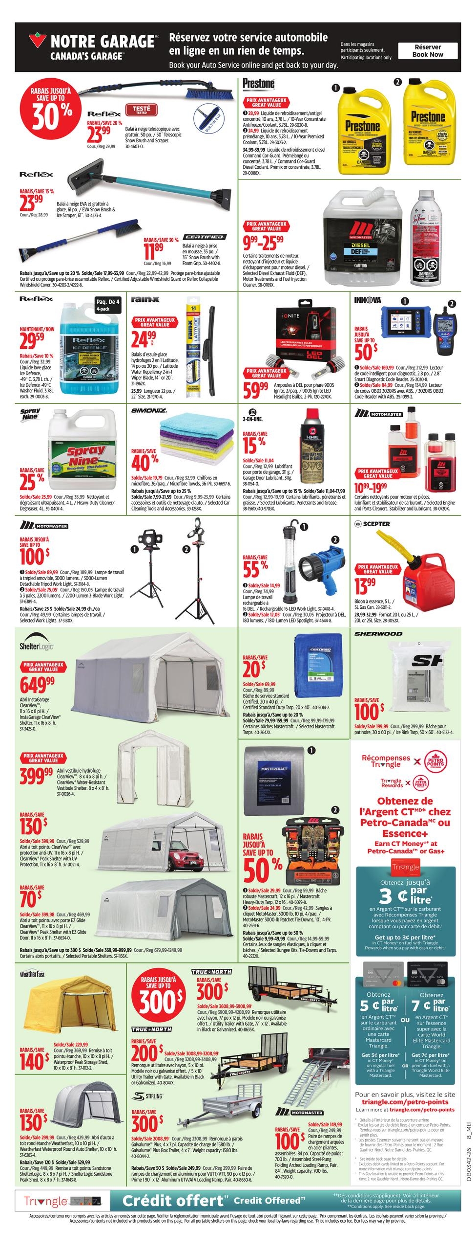 Circulaire Canadian Tire — page 14, du 15 au 21 octobre 2026