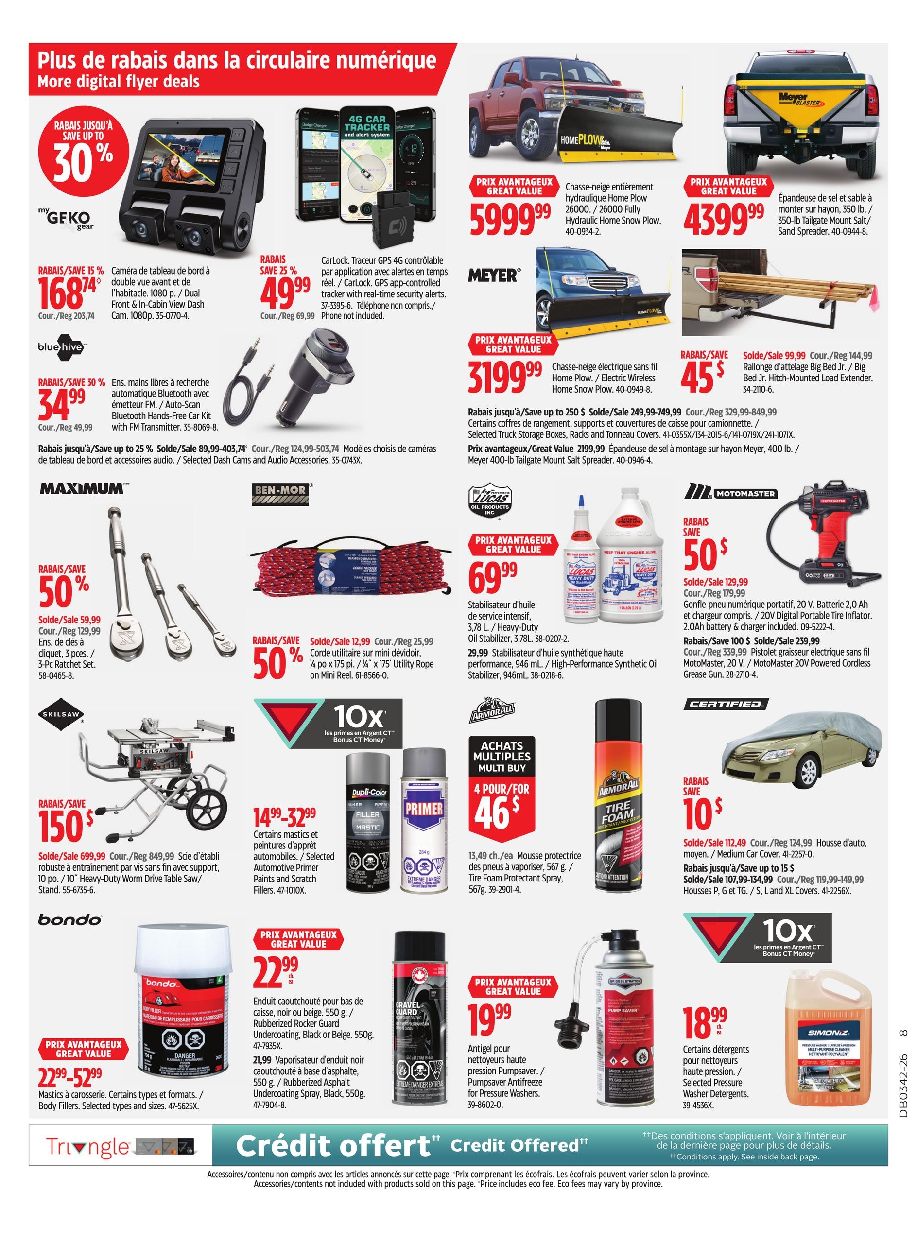 Circulaire Canadian Tire — page 17, du 15 au 21 octobre 2026