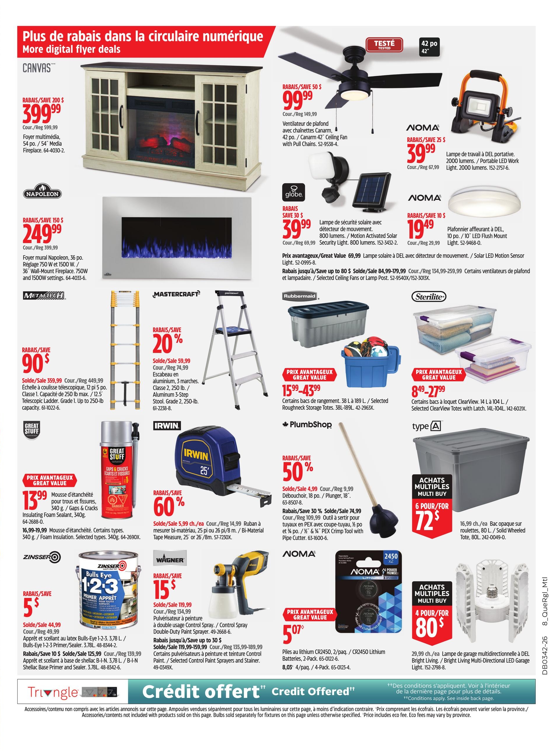 Circulaire Canadian Tire — page 25, du 15 au 21 octobre 2026