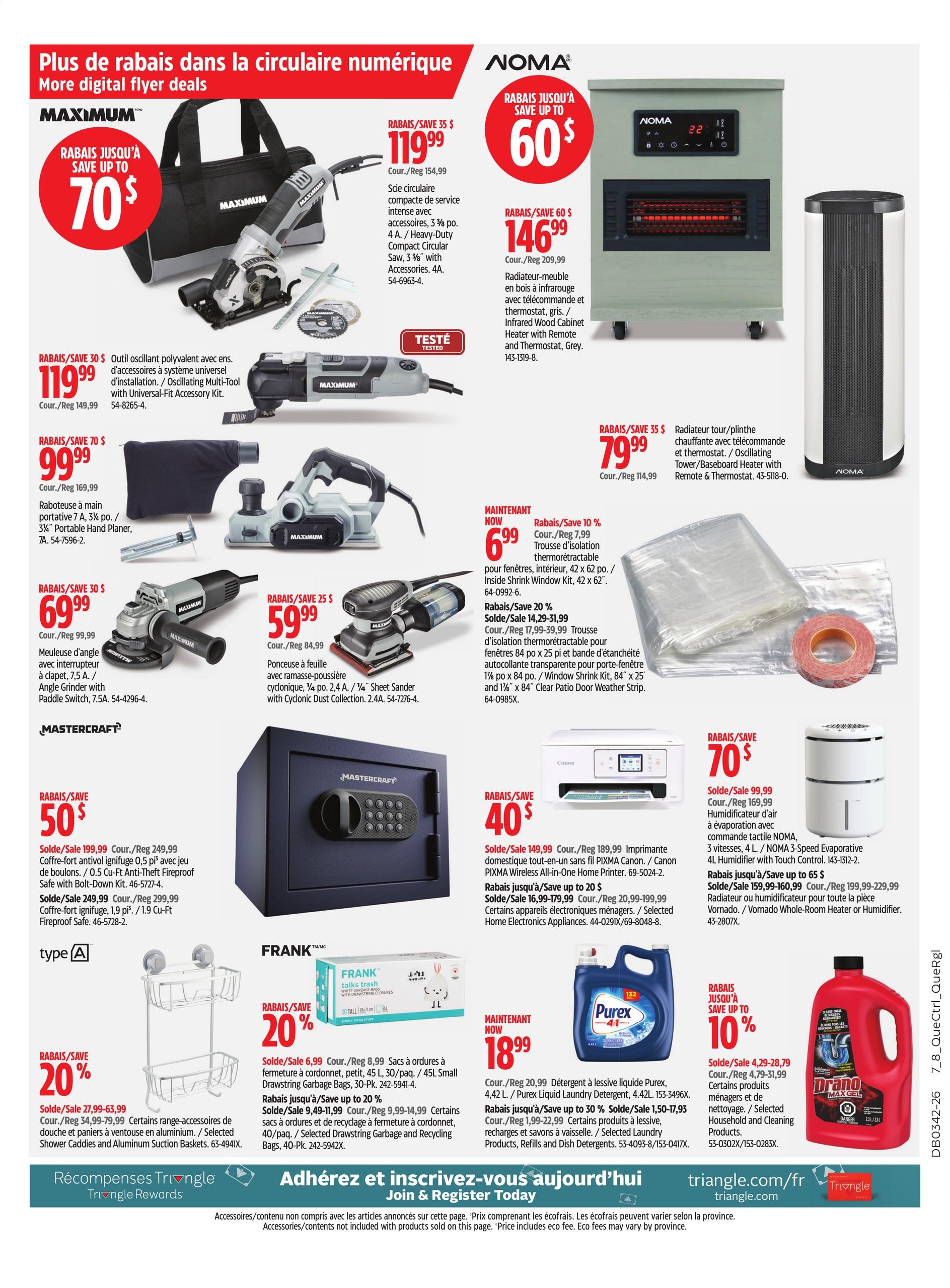 Circulaire Canadian Tire — page 28, du 15 au 21 octobre 2026
