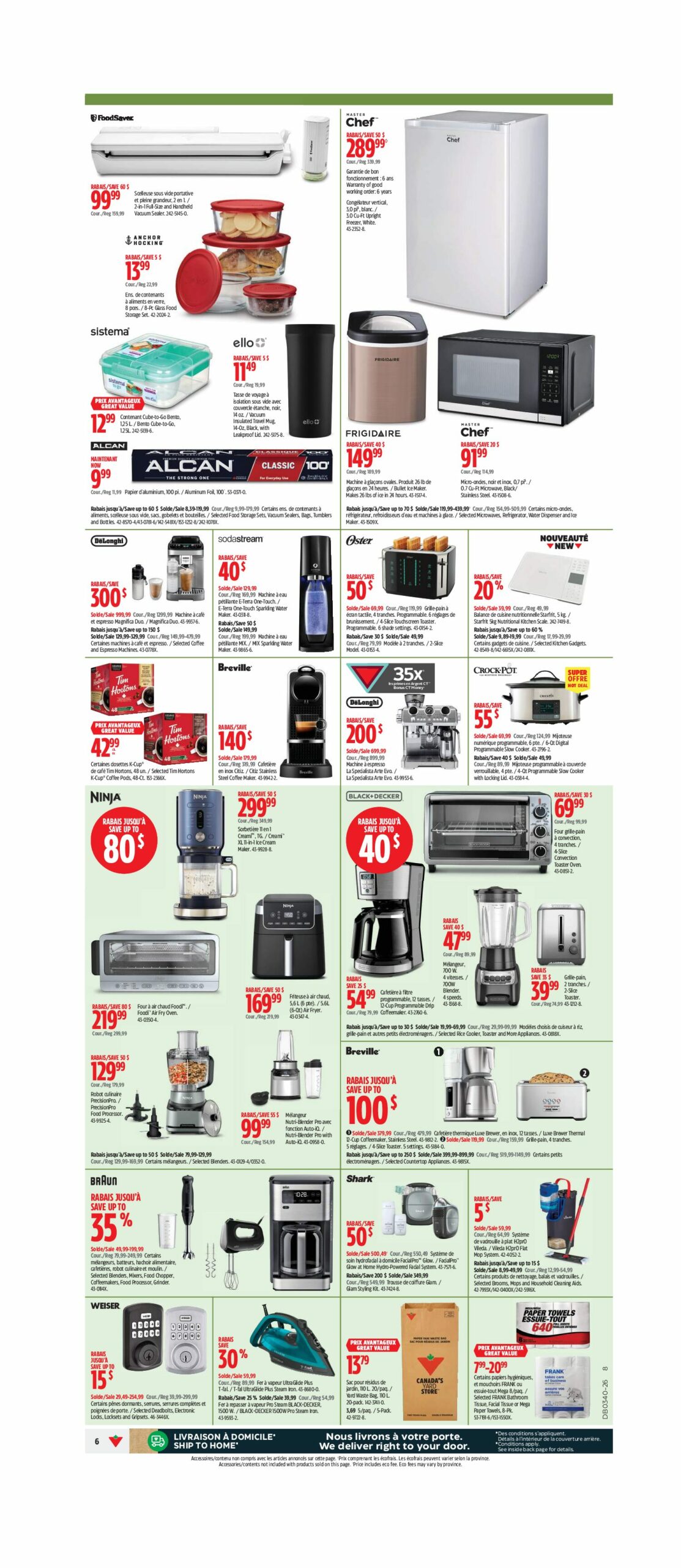 Circulaire Canadian Tire Super Solde — page 6, du 1 au 7 octobre 2026