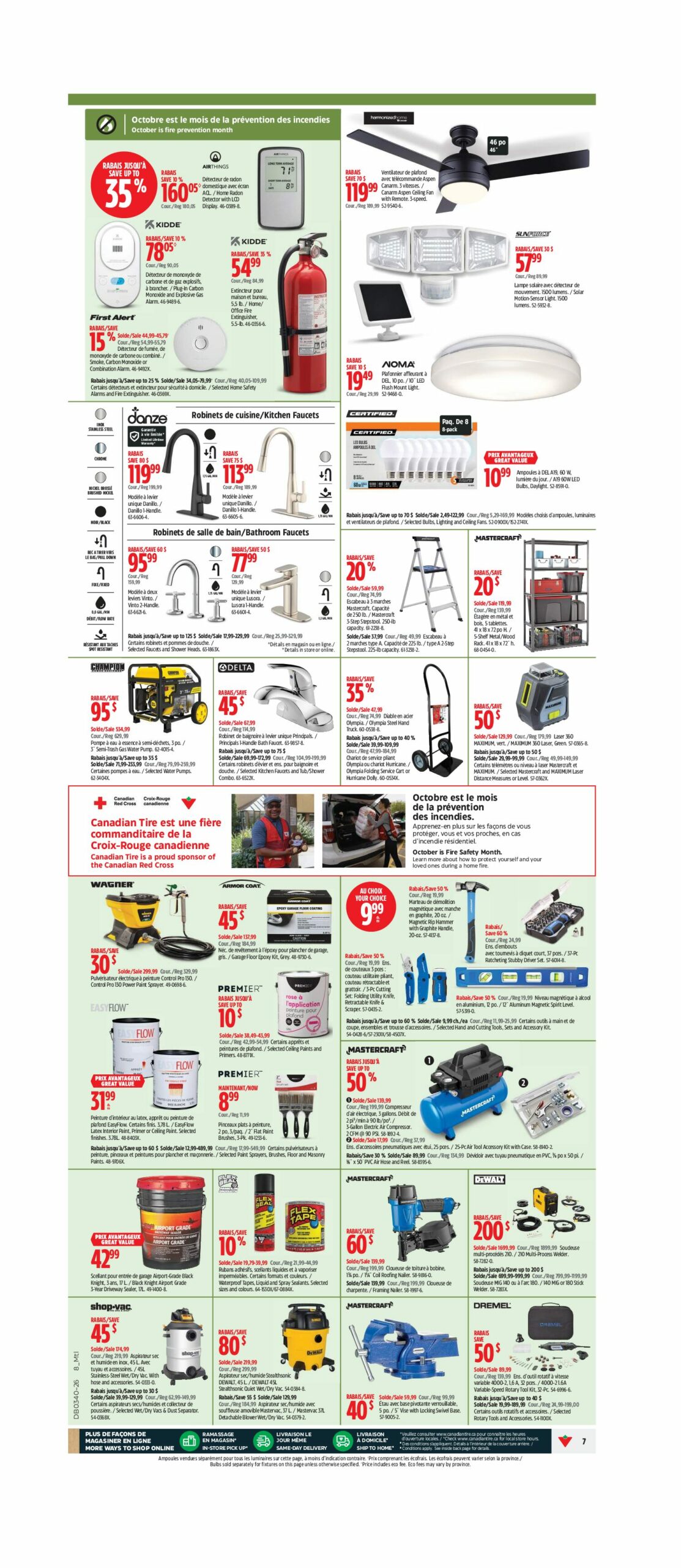 Circulaire Canadian Tire Super Solde — page 7, du 1 au 7 octobre 2026