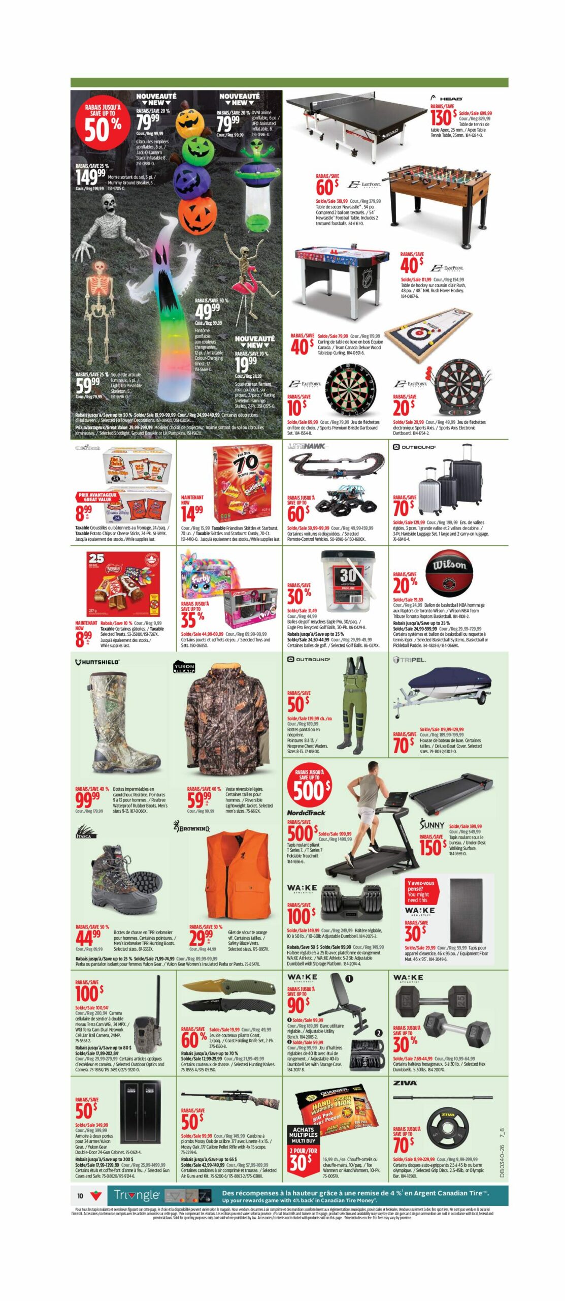 Circulaire Canadian Tire Super Solde — page 10, du 1 au 7 octobre 2026