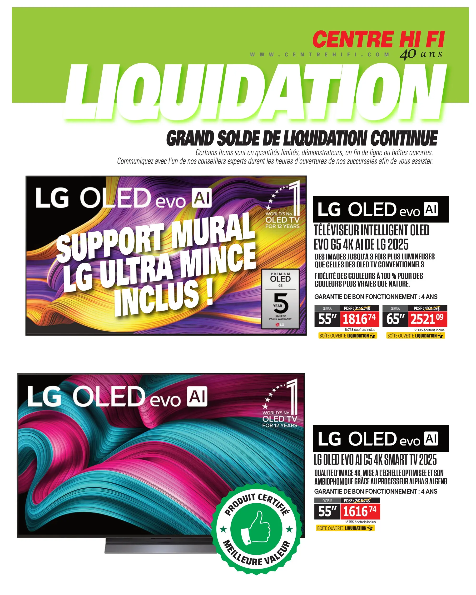 Circulaire Centre HI-FI — page 36, du 9 au 15 octobre 2026