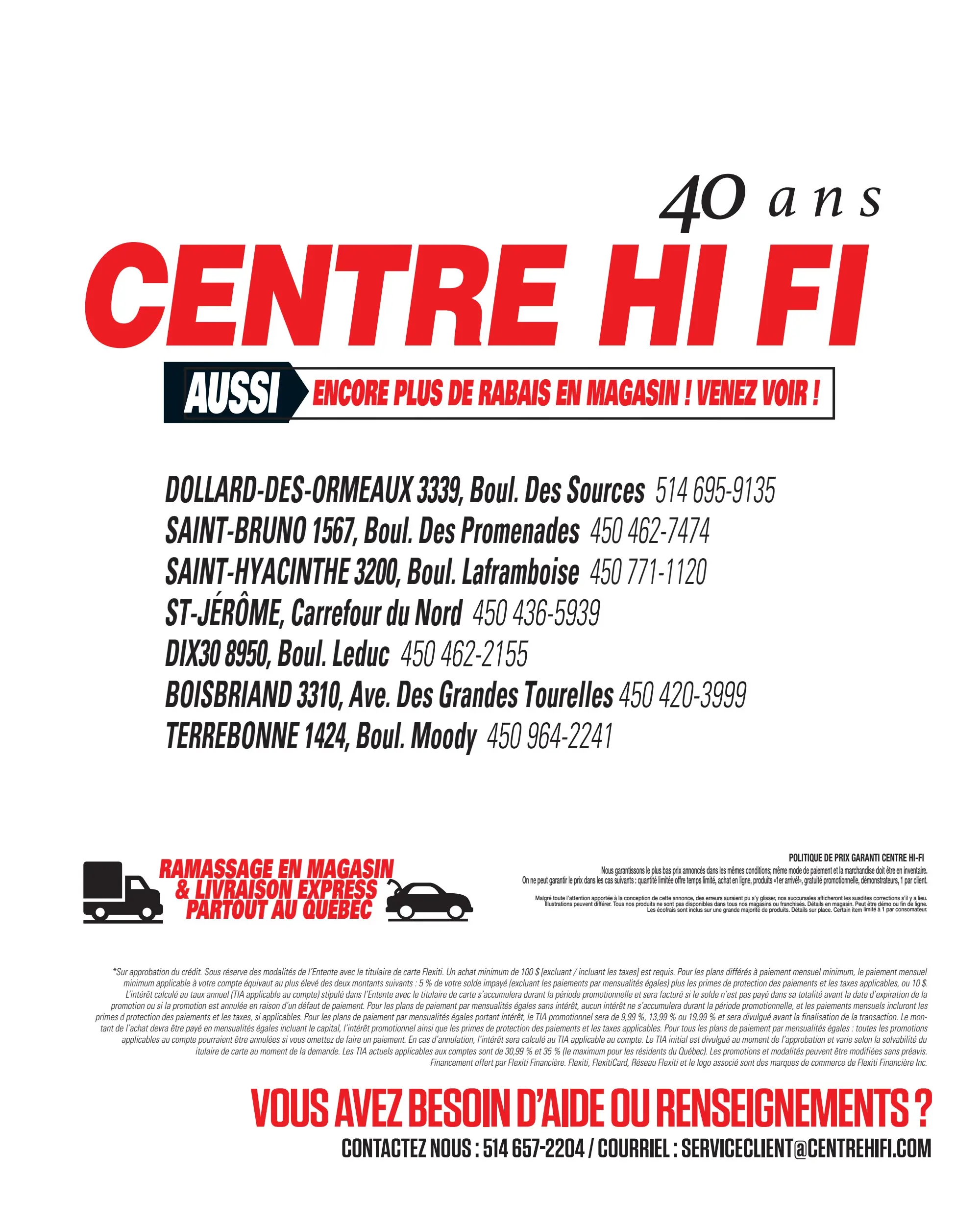 Circulaire Centre HI-FI — page 93, du 9 au 15 octobre 2026