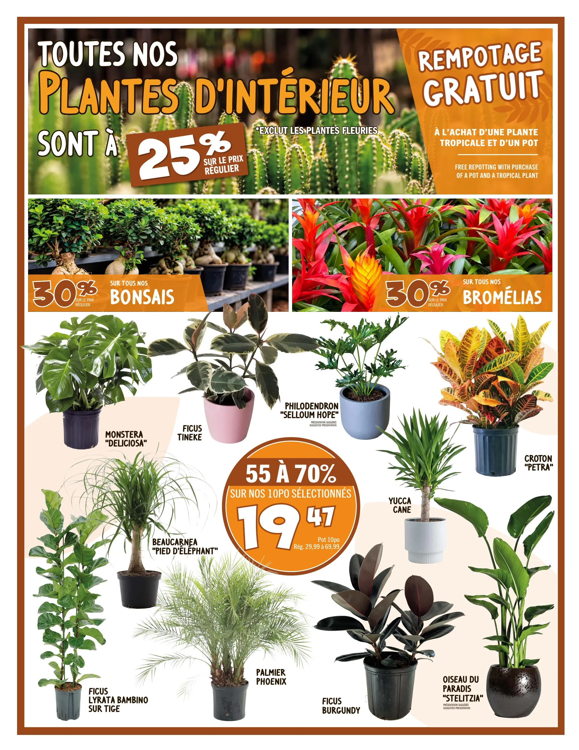 Circulaire Centre Jardinage Granby — page 2, du 9 au 22 octobre 2026