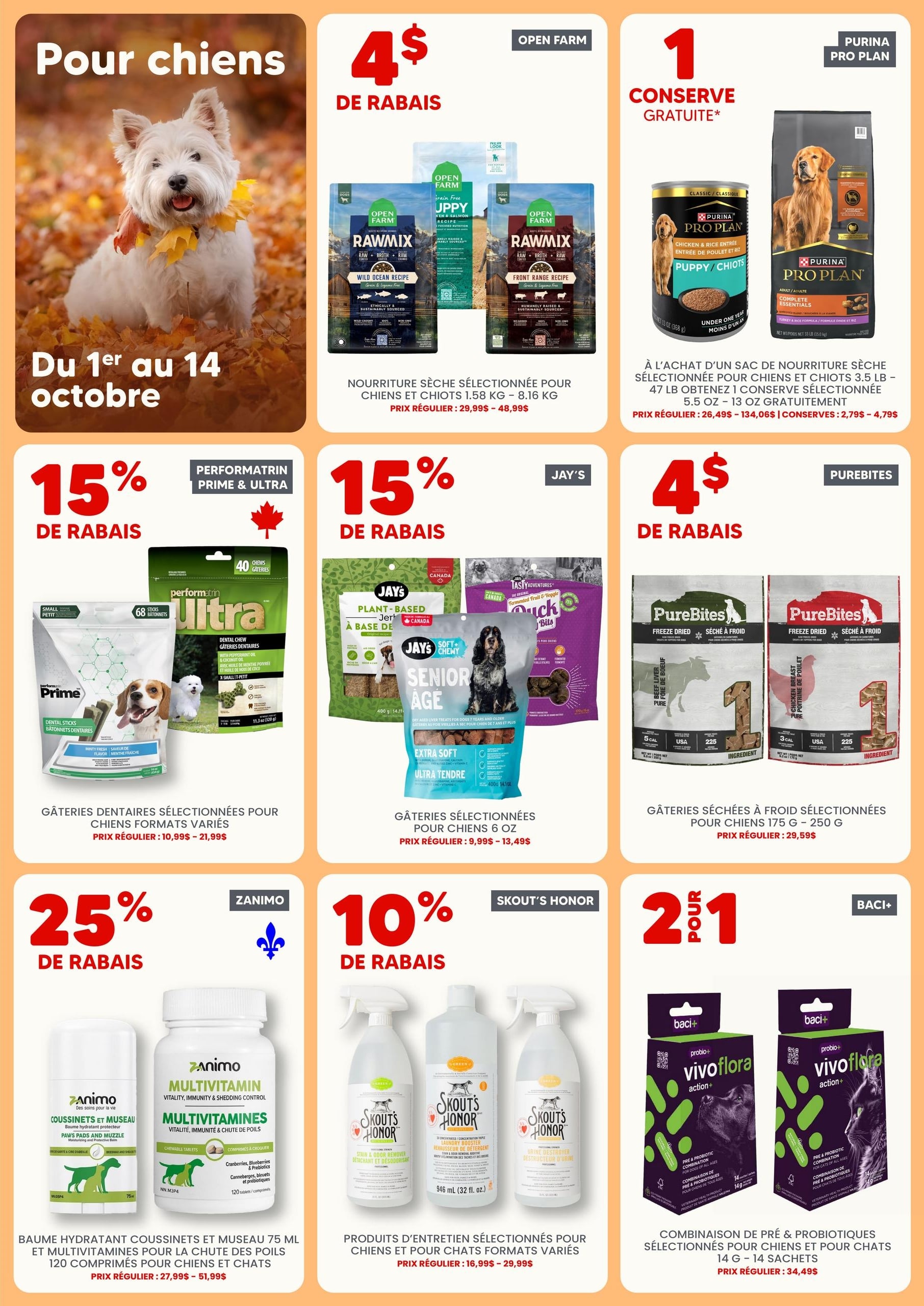 Circulaire Chico Boutique d'Animaux — page 3, du 1 au 14 octobre 2026