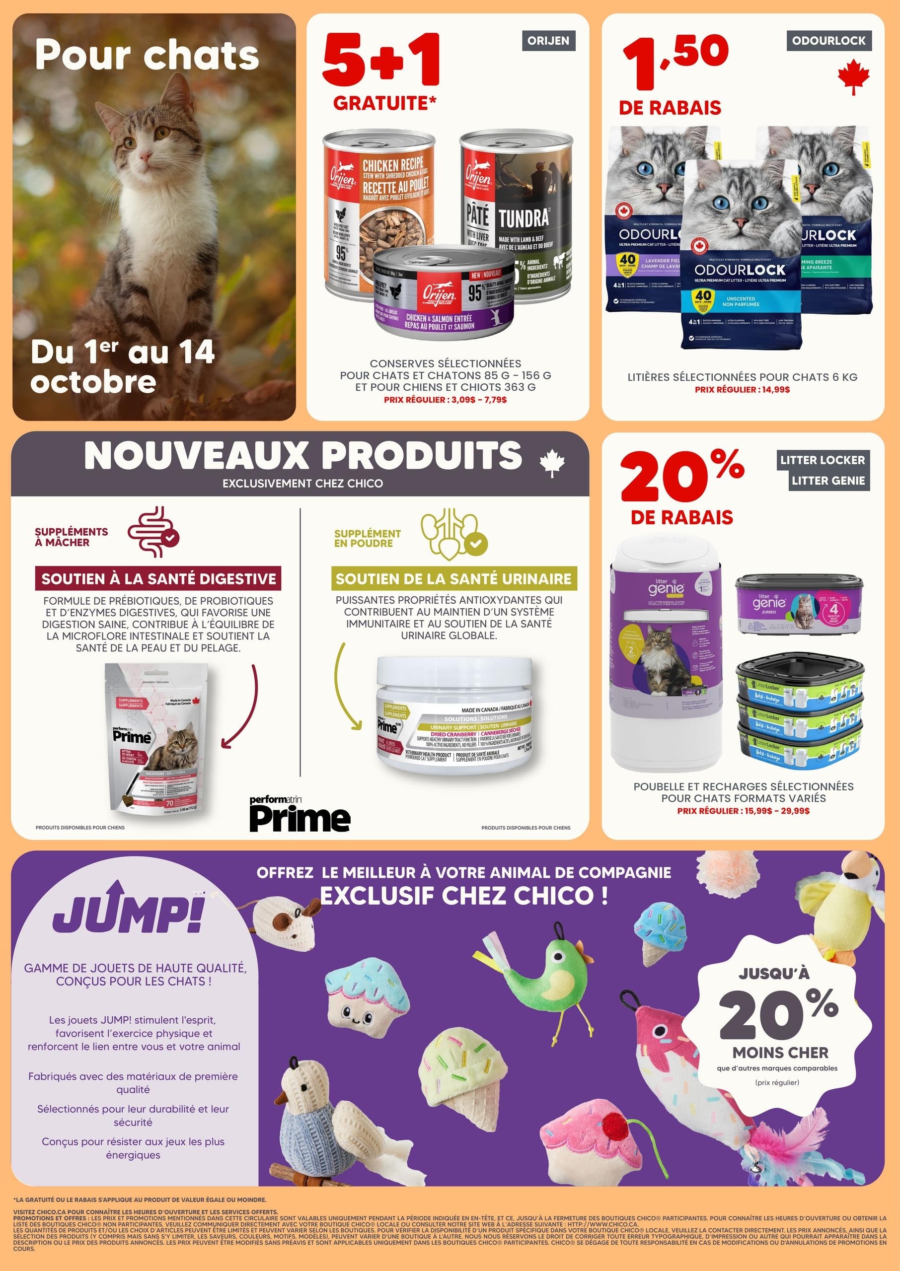 Circulaire Chico Boutique d'Animaux — page 4, du 1 au 14 octobre 2026