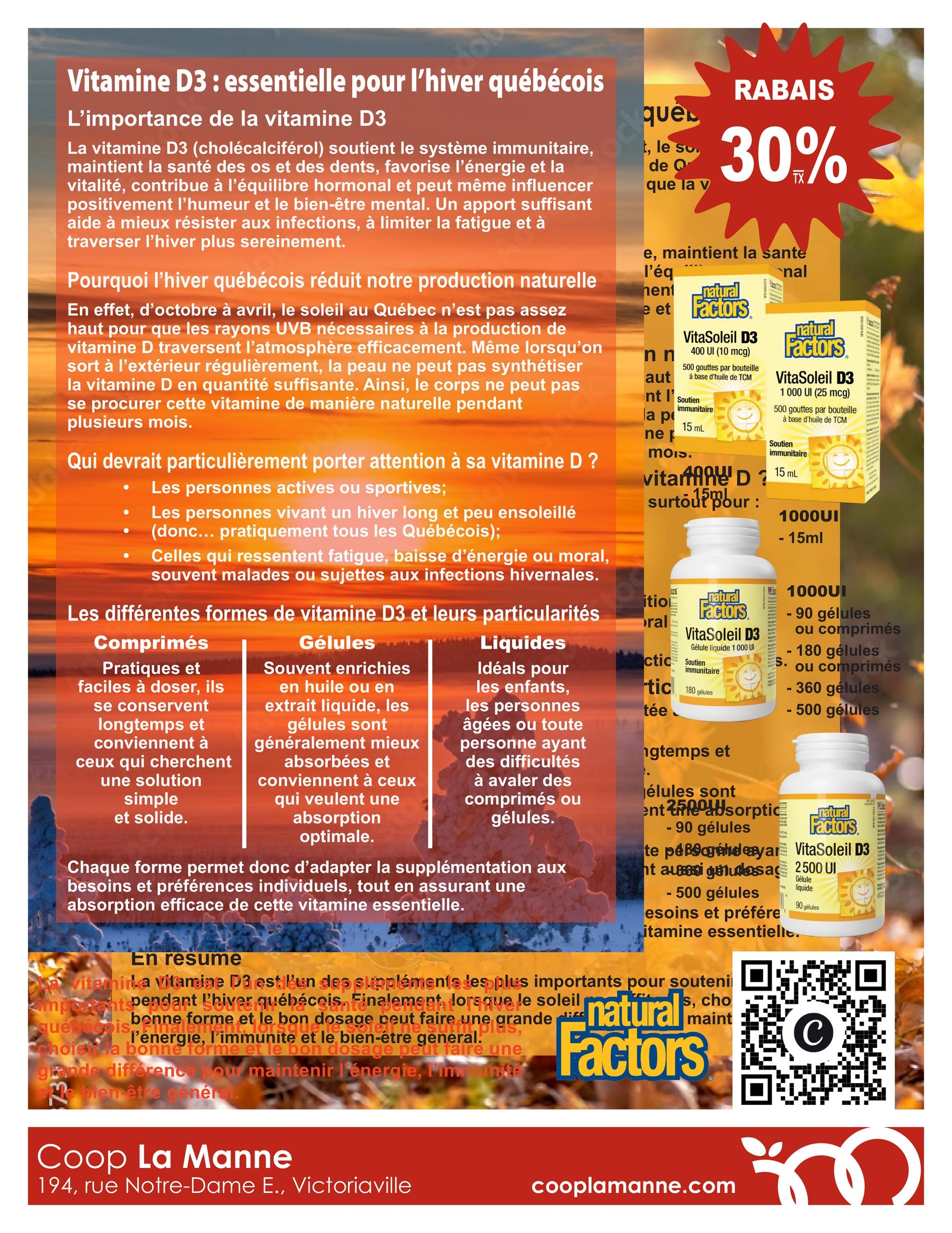 Circulaire Cooperative La Manne — page 8, du 1 au 31 octobre 2026