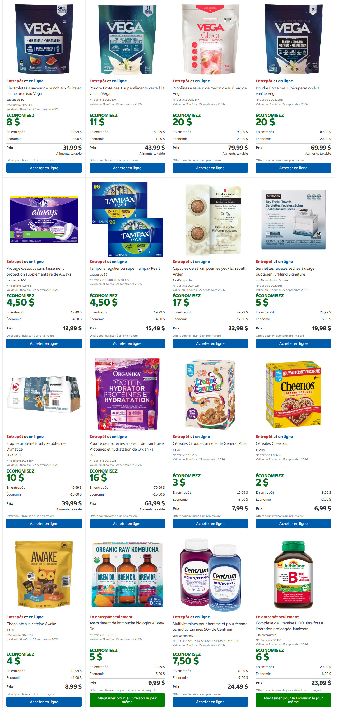 Circulaire Costco — page 5, du 14 au 27 septembre 2026