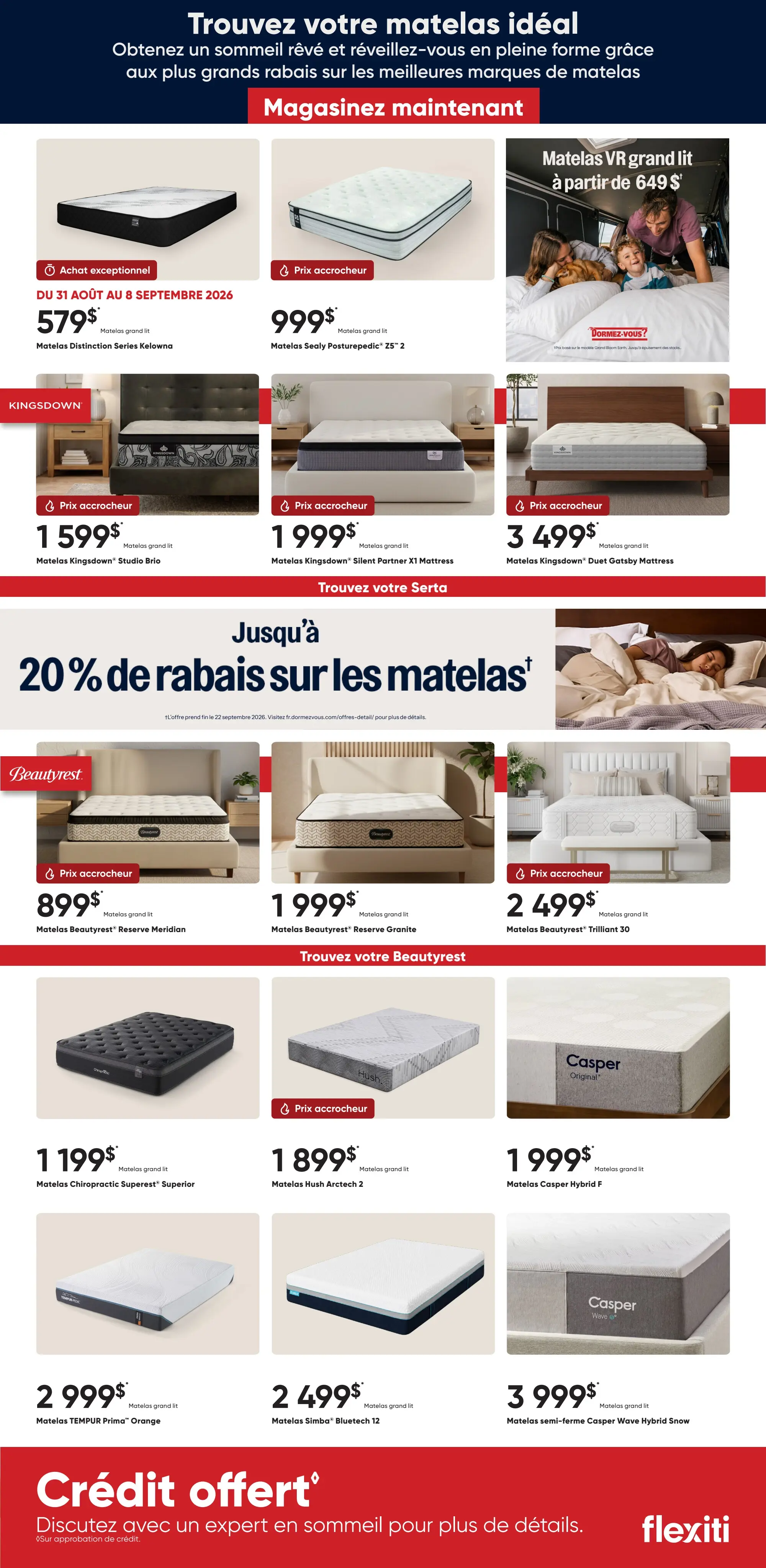 Circulaire Dormez-Vous — page 3, du 12 au 22 septembre 2026