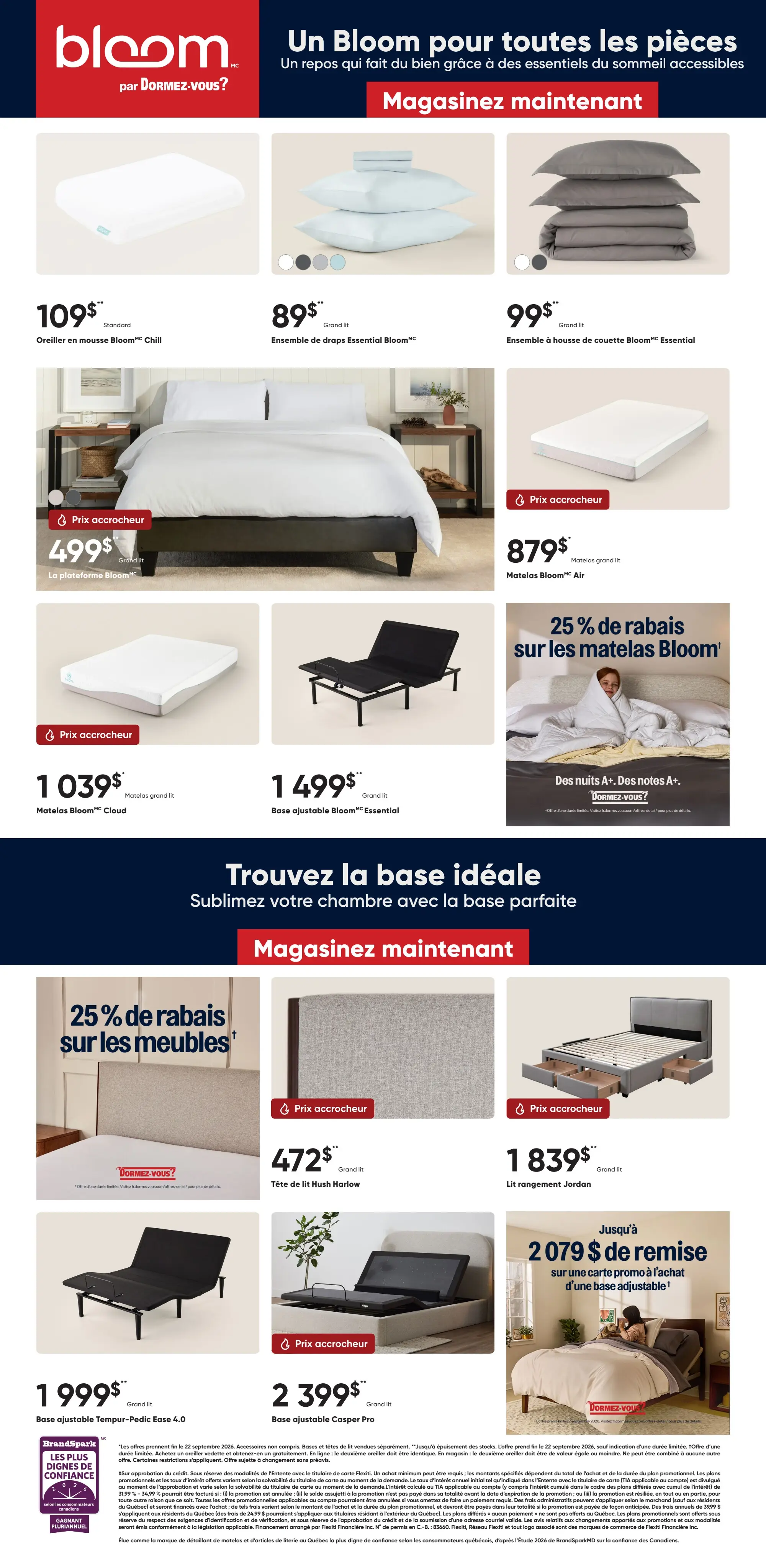Circulaire Dormez-Vous — page 4, du 12 au 22 septembre 2026