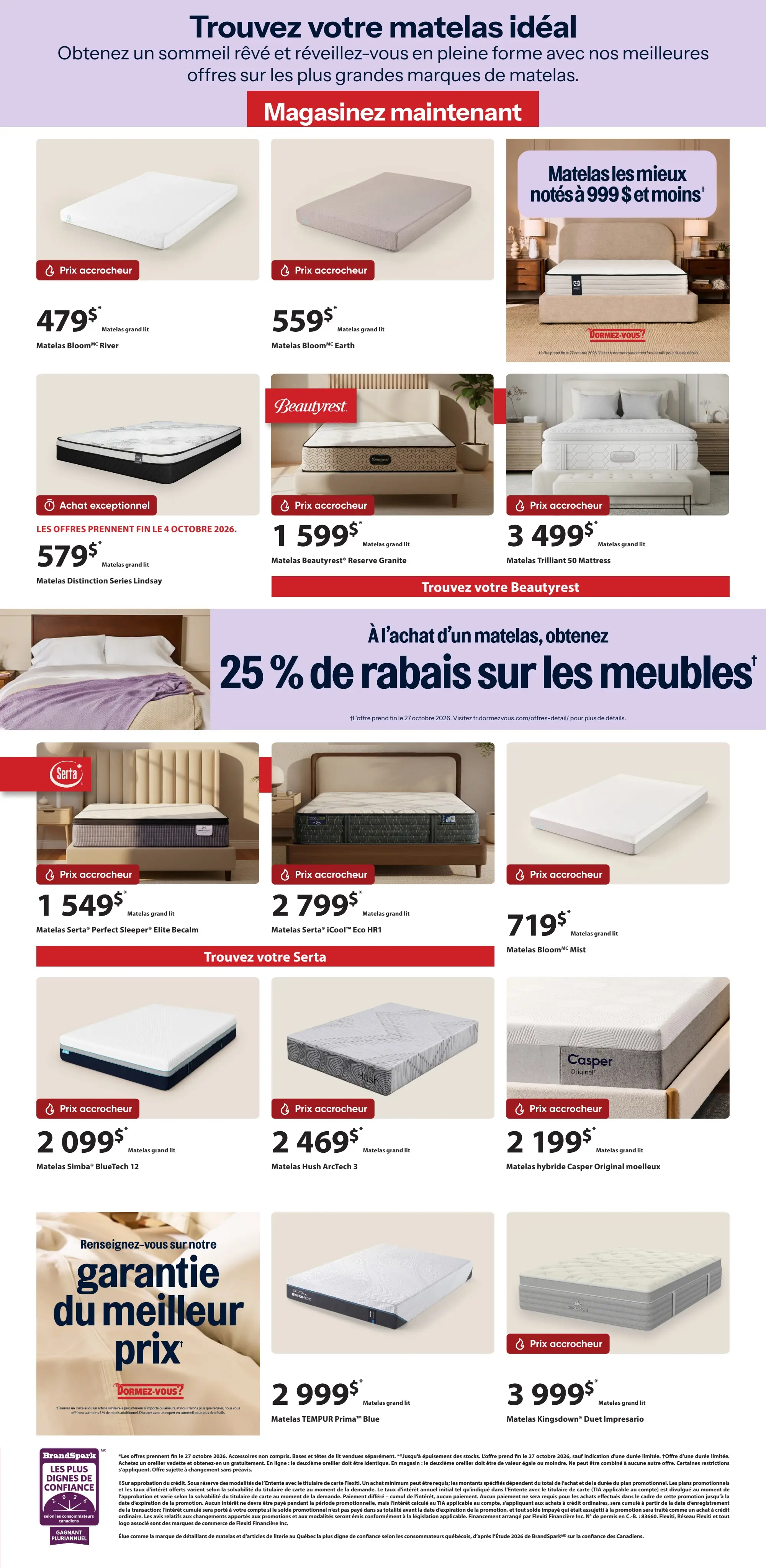 Circulaire Dormez-Vous — page 3, du 30 septembre au 6 octobre 2026