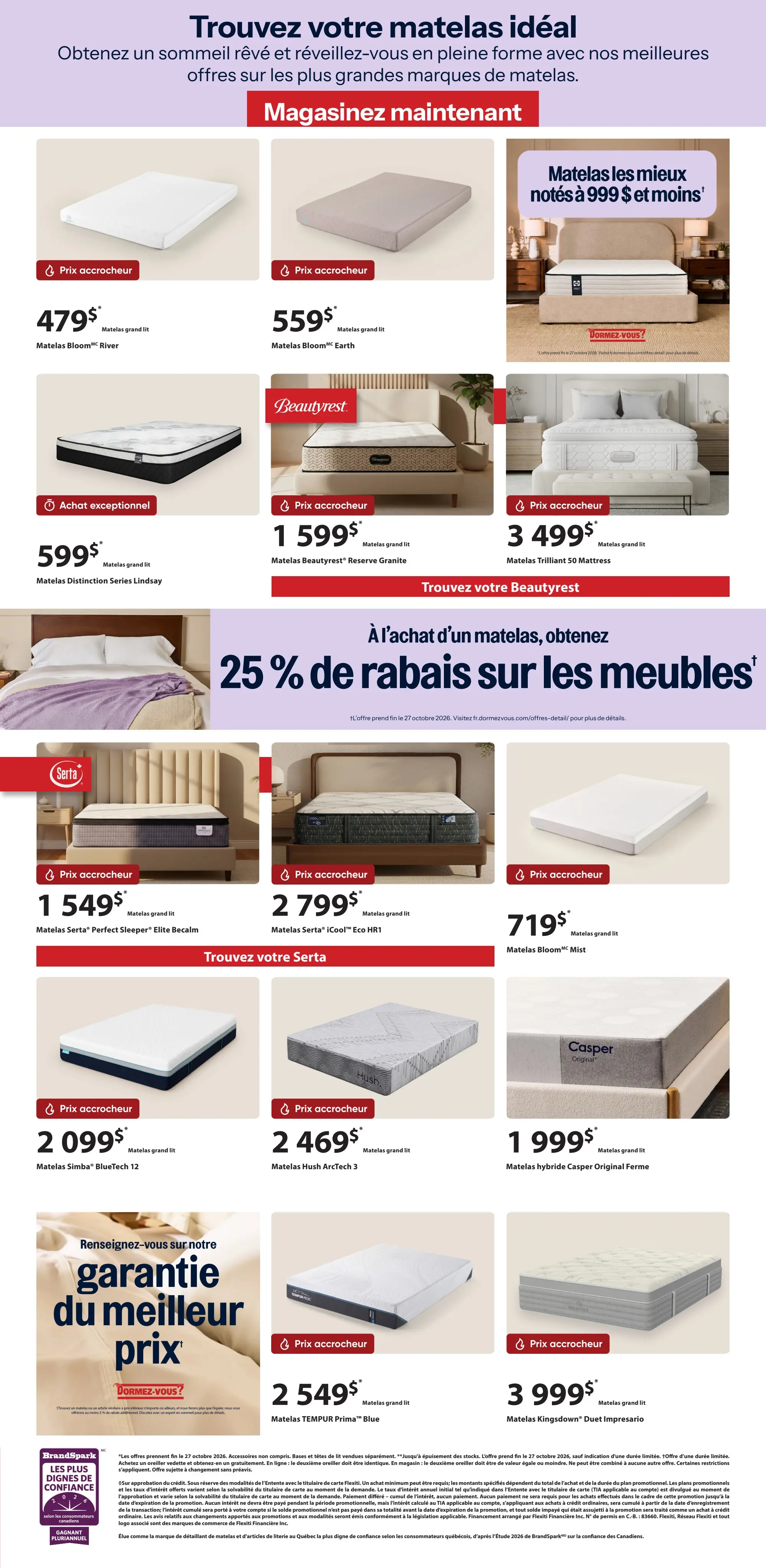 Circulaire Dormez-Vous — page 3, du 7 au 20 octobre 2026