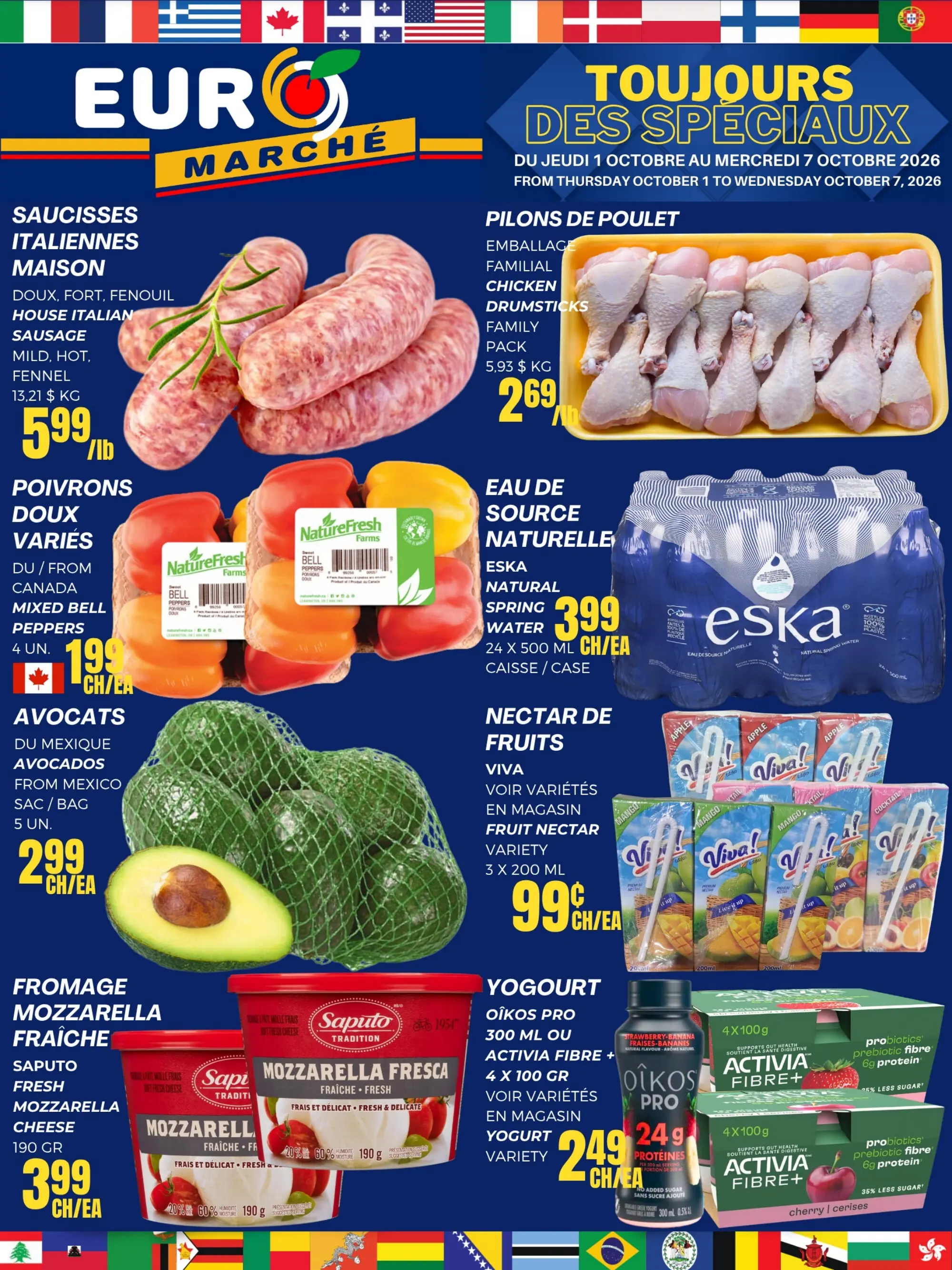 Circulaire Euromarché — page 1, du 1 au 7 octobre 2026