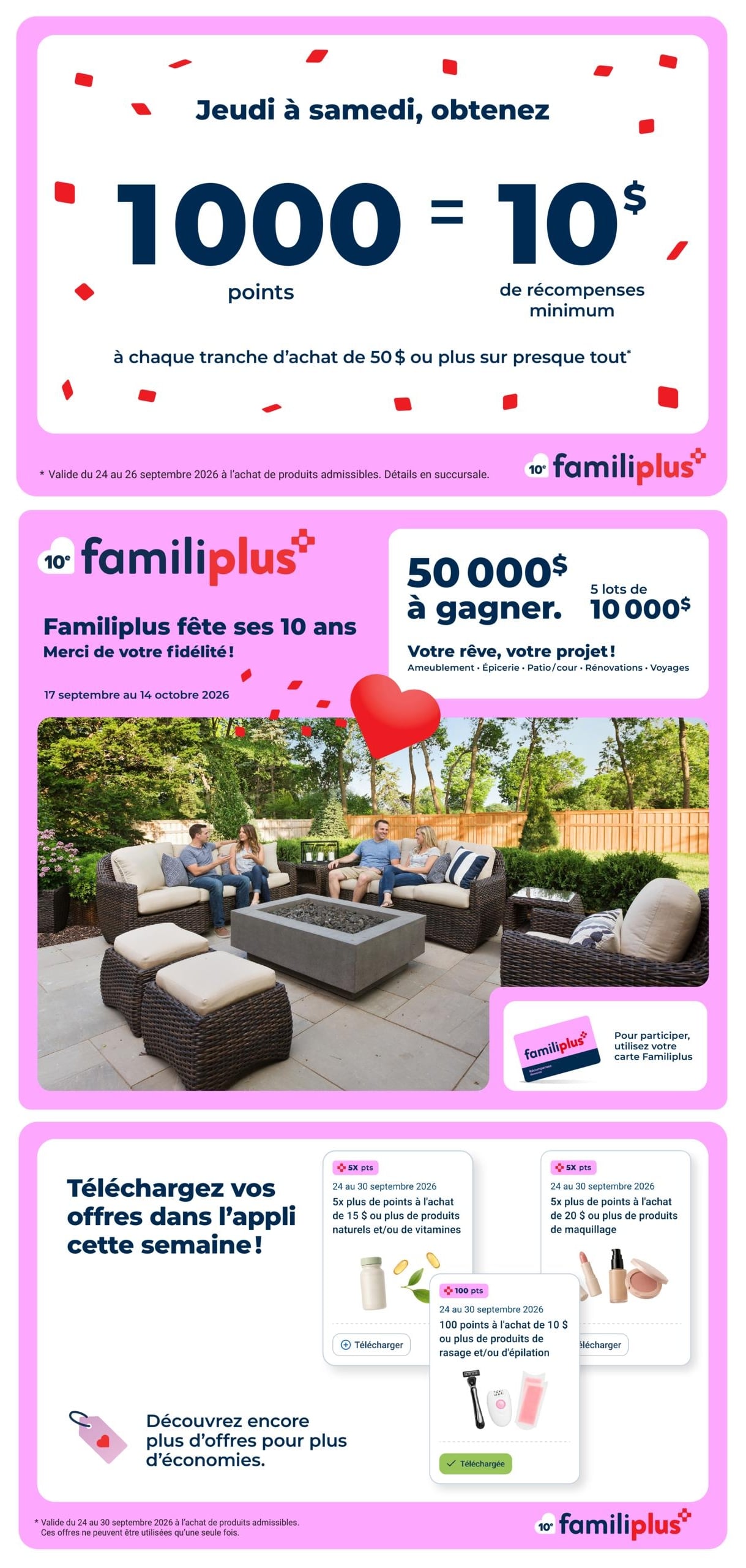 Circulaire Familiprix — page 3, du 24 au 30 septembre 2026