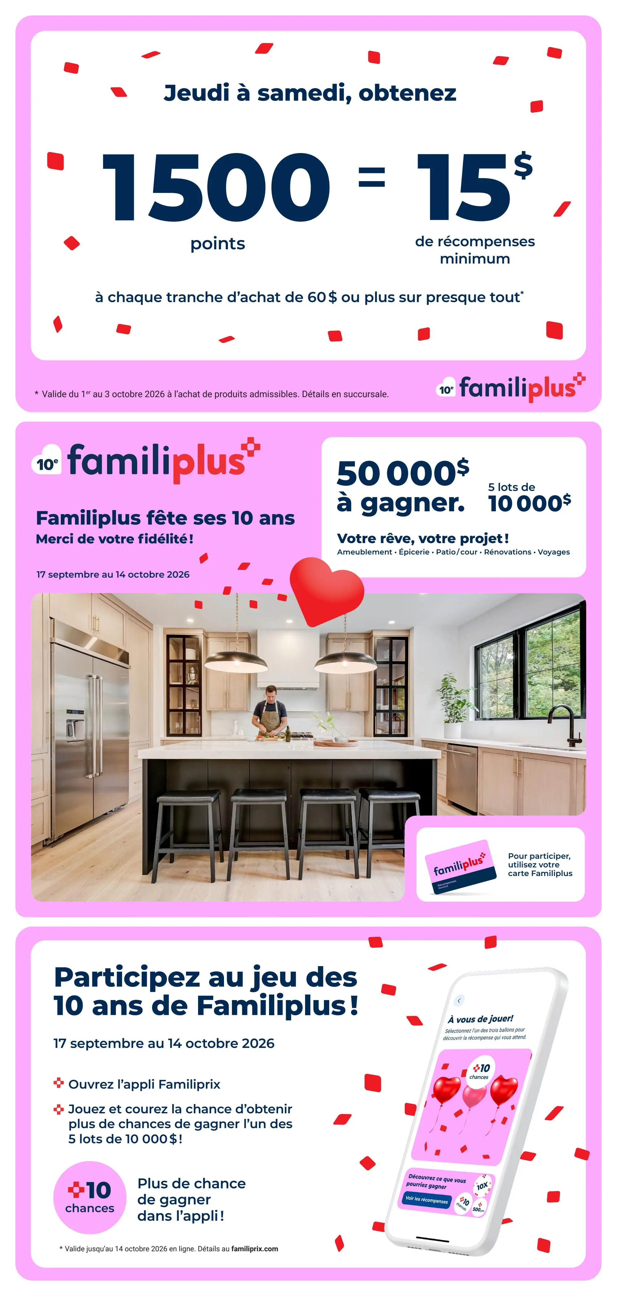 Circulaire Familiprix Extra — page 3, du 1 au 7 octobre 2026