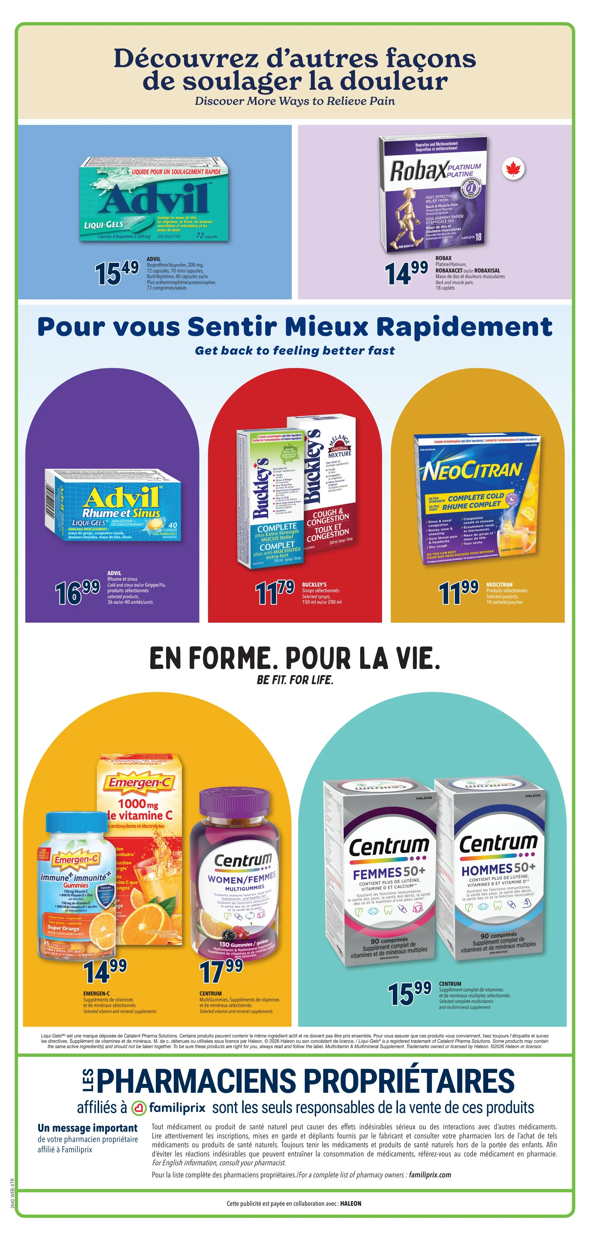Circulaire Familiprix Extra — page 5, du 1 au 7 octobre 2026