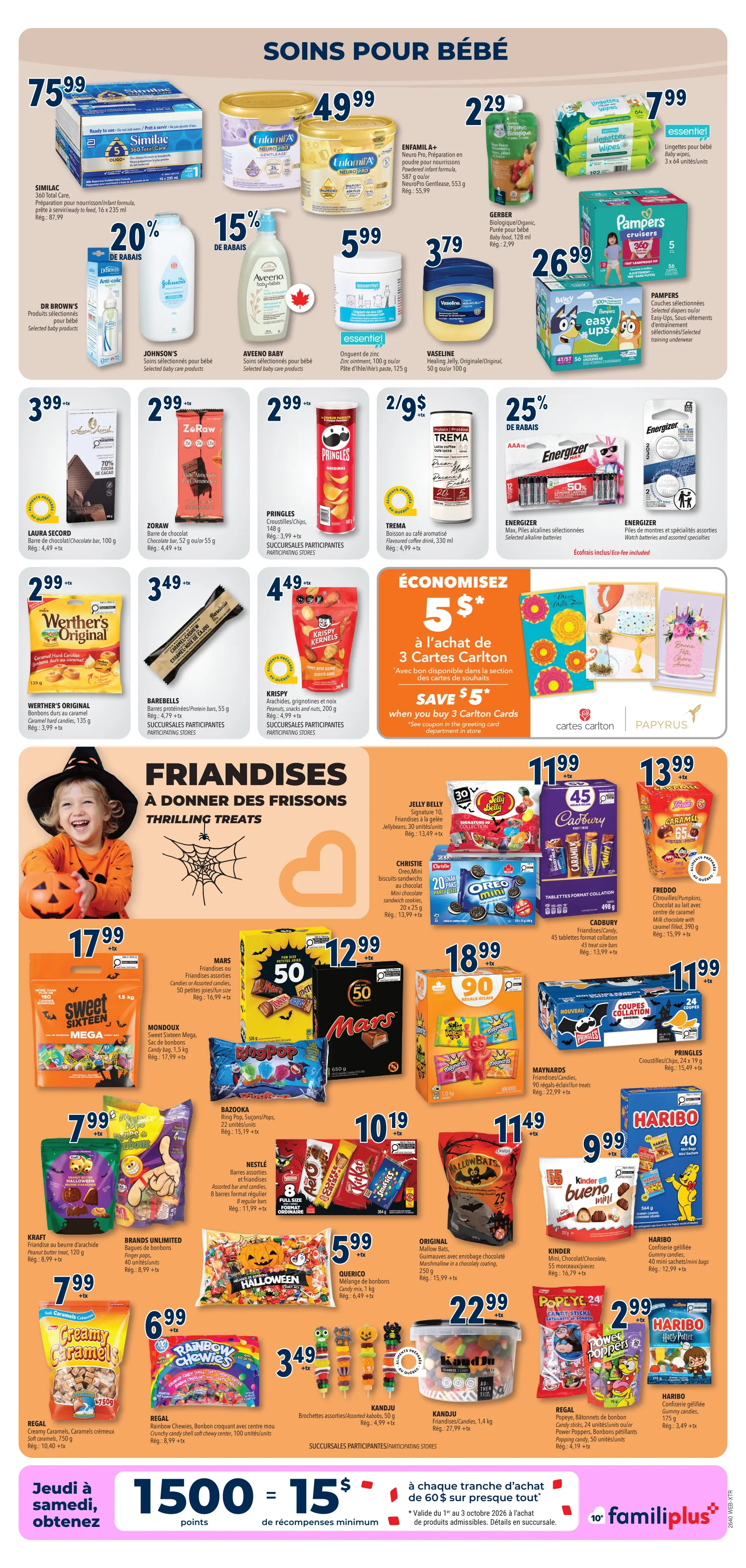 Circulaire Familiprix Extra — page 11, du 1 au 7 octobre 2026