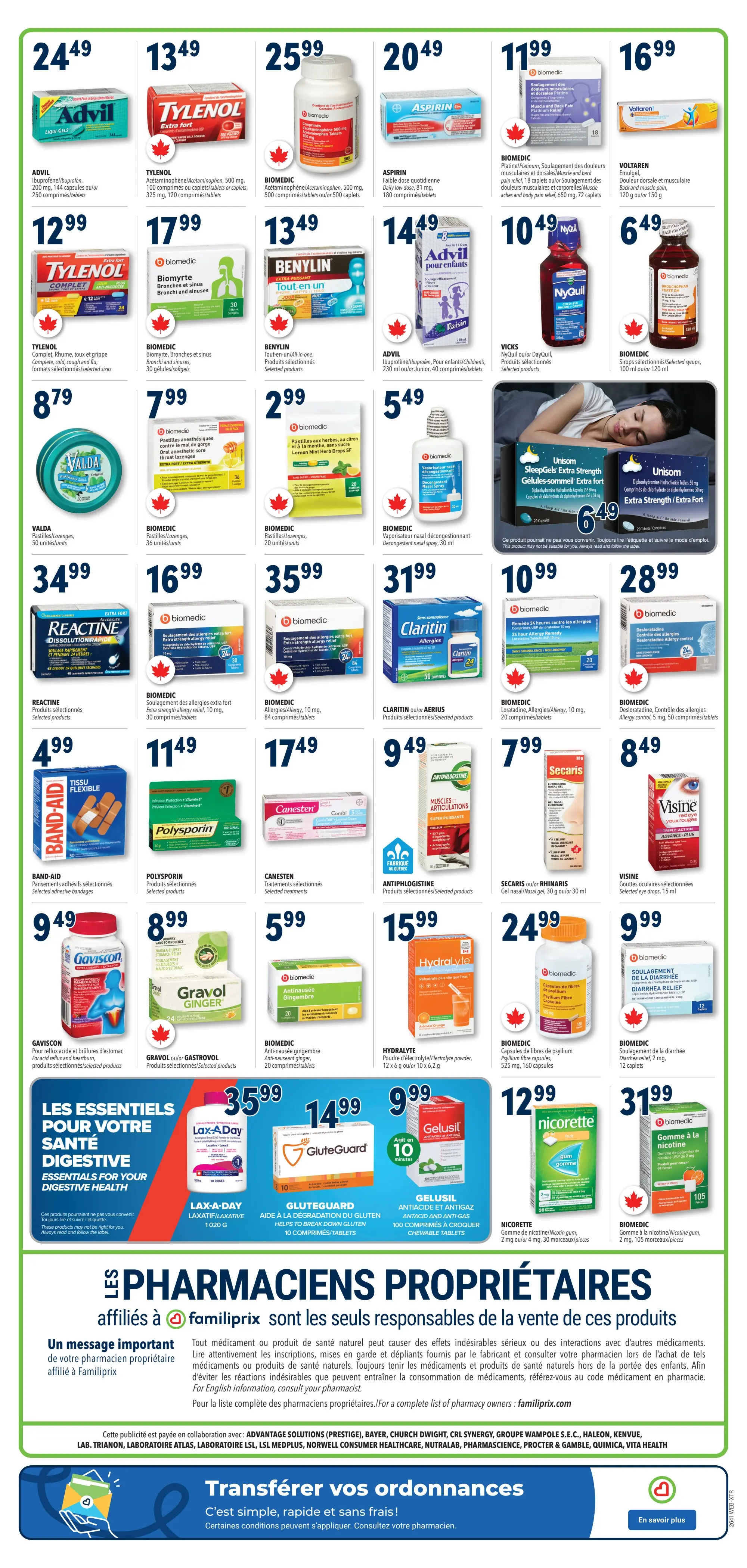 Circulaire Familiprix Extra — page 4, du 8 au 14 octobre 2026