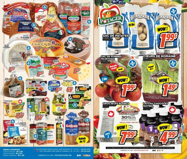 Circulaire Fruiterie Potager St-Eustache / Blainville — page 3, du 17 au 23 septembre 2026