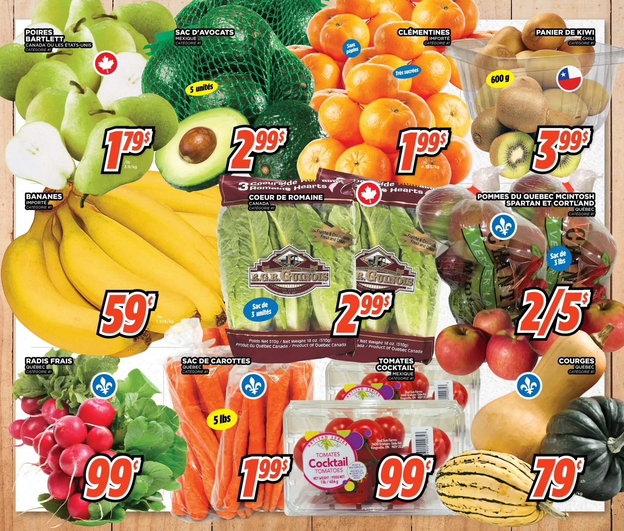 Circulaire Fruiterie Potager St-Eustache / Blainville — page 2, du 1 au 7 octobre 2026