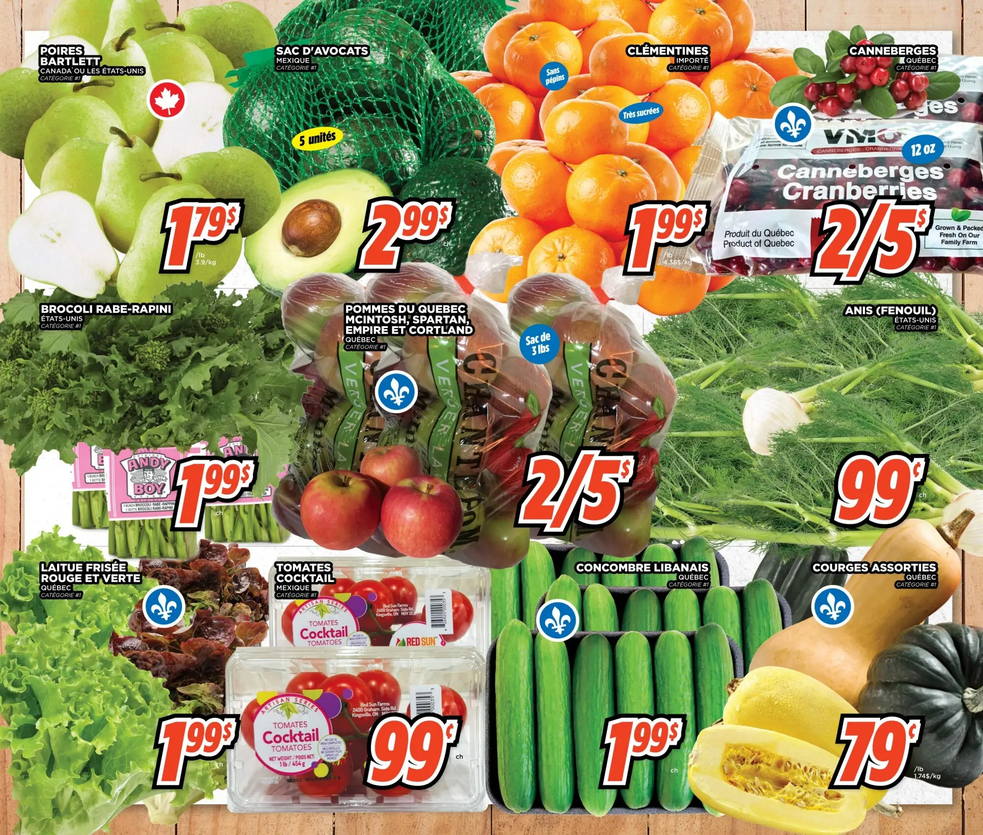 Circulaire Fruiterie Potager St-Eustache / Blainville — page 4, du 8 au 14 octobre 2026