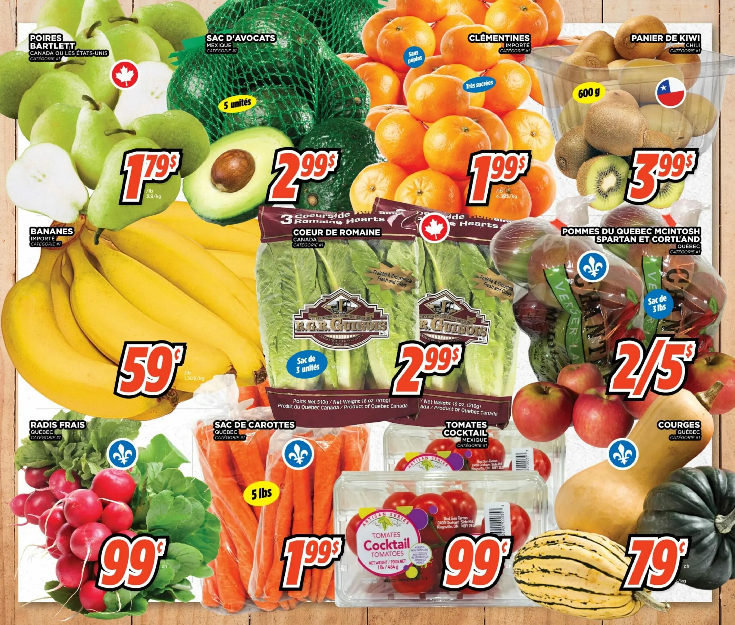 Circulaire Fruiterie Potager St-Eustache / Blainville Saint Eustache Blainville — page 2, du 1 au 7 octobre 2026