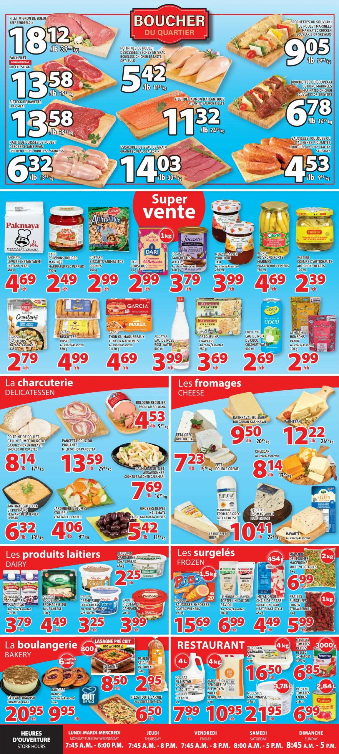 Circulaire Grand Marche Semaine — page 2, du 8 au 14 octobre 2026