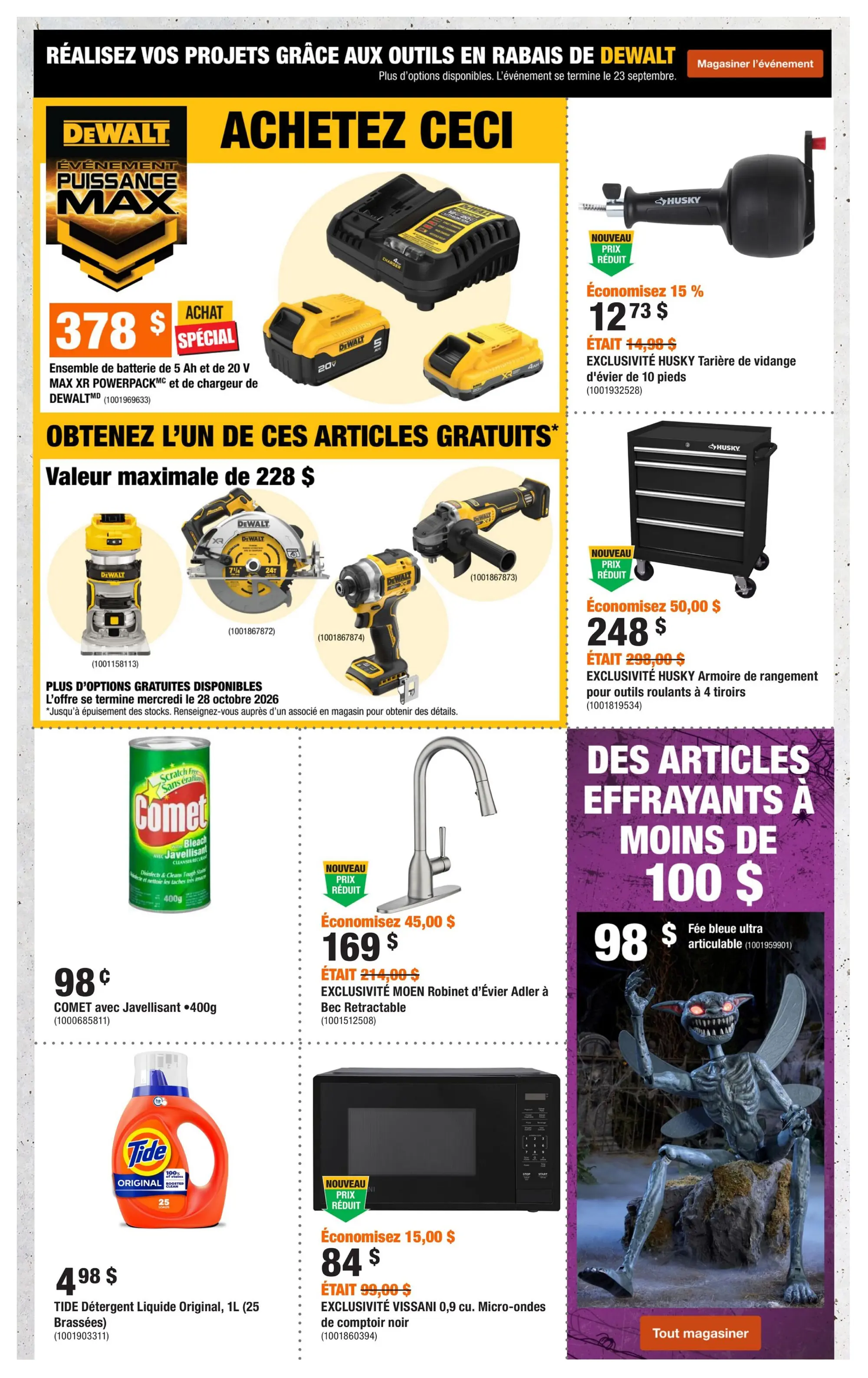 Circulaire Home Depot — page 2, du 10 au 23 septembre 2026