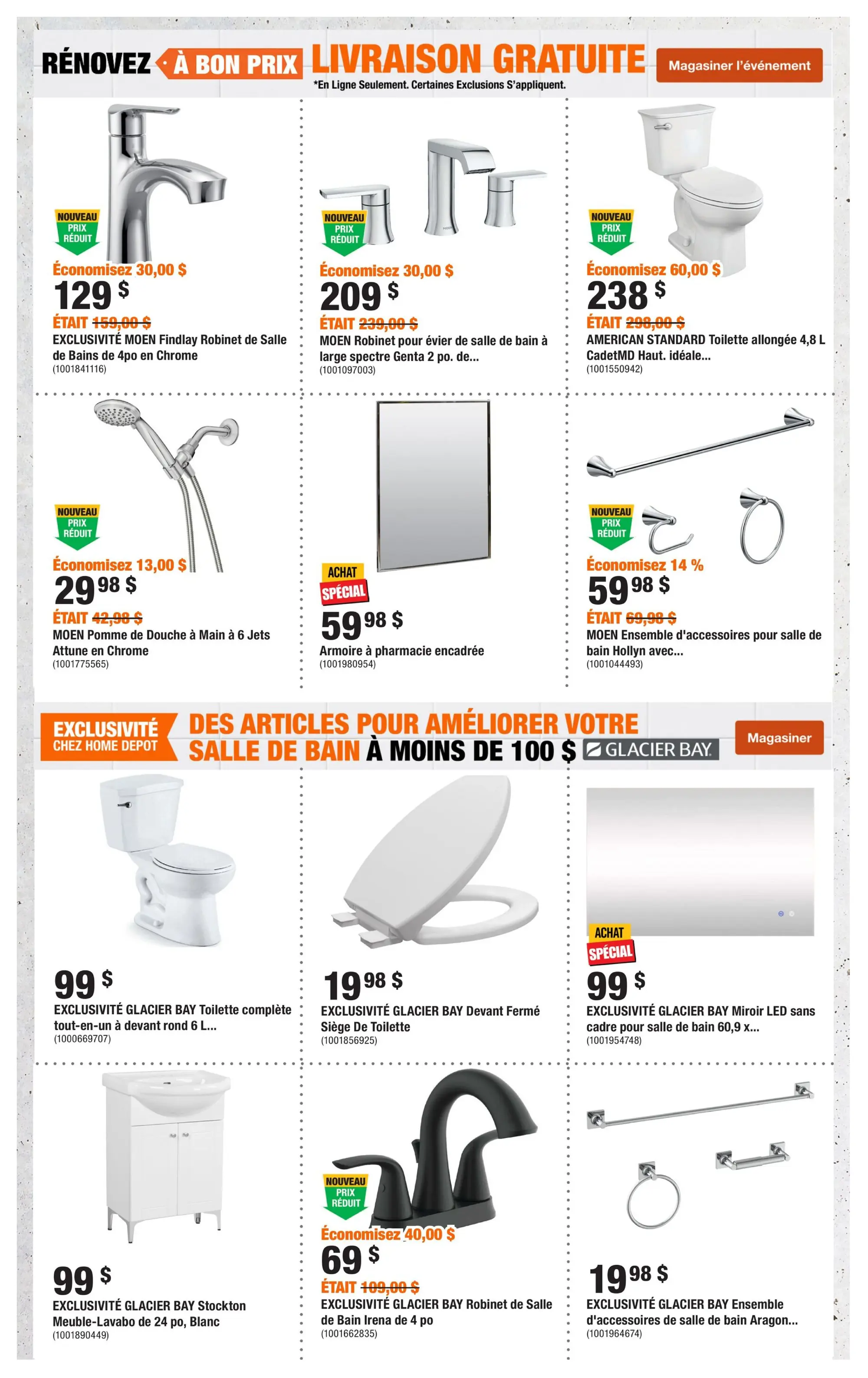 Circulaire Home Depot — page 3, du 17 au 23 septembre 2026