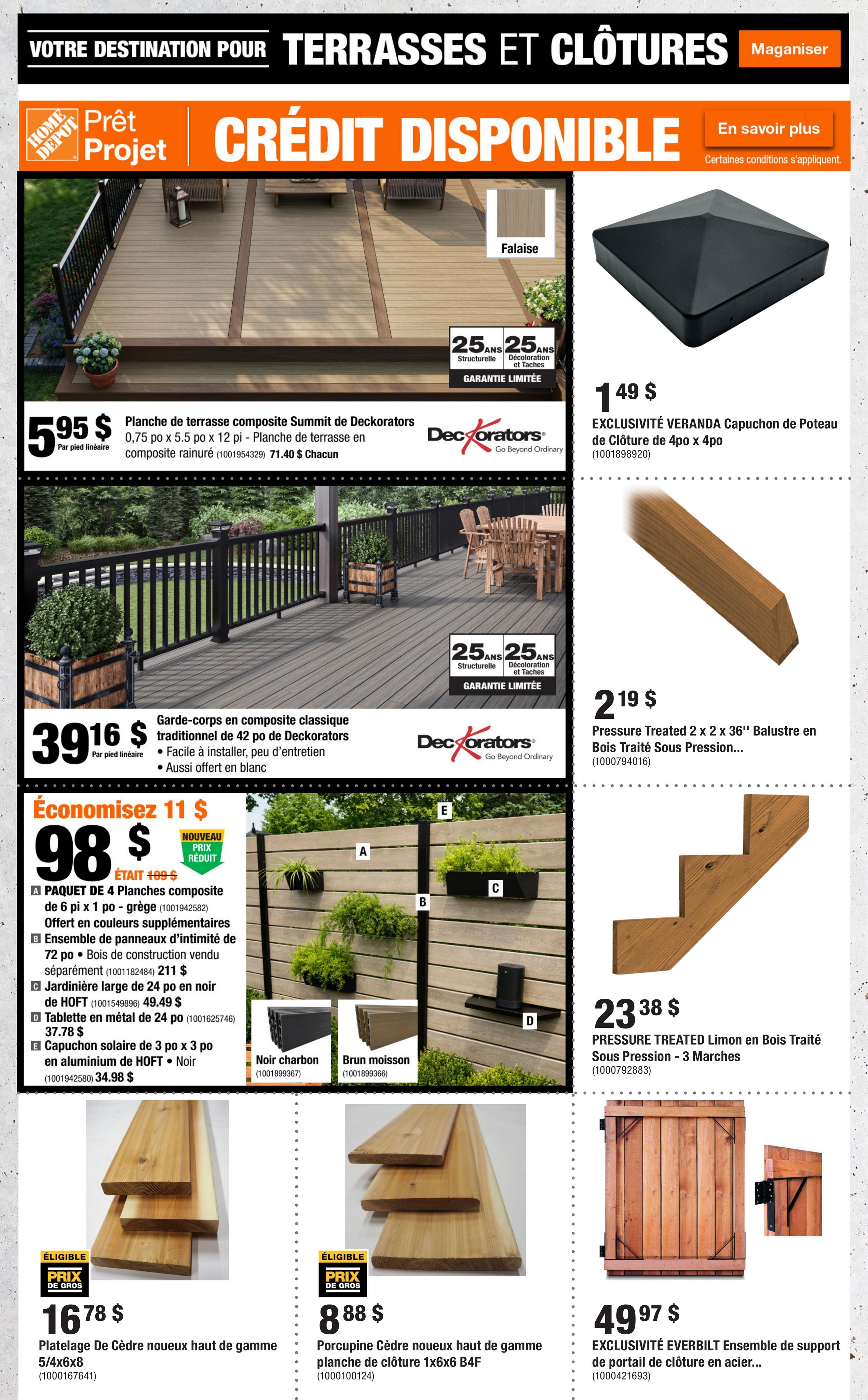 Circulaire Home Depot — page 7, du 8 au 21 octobre 2026