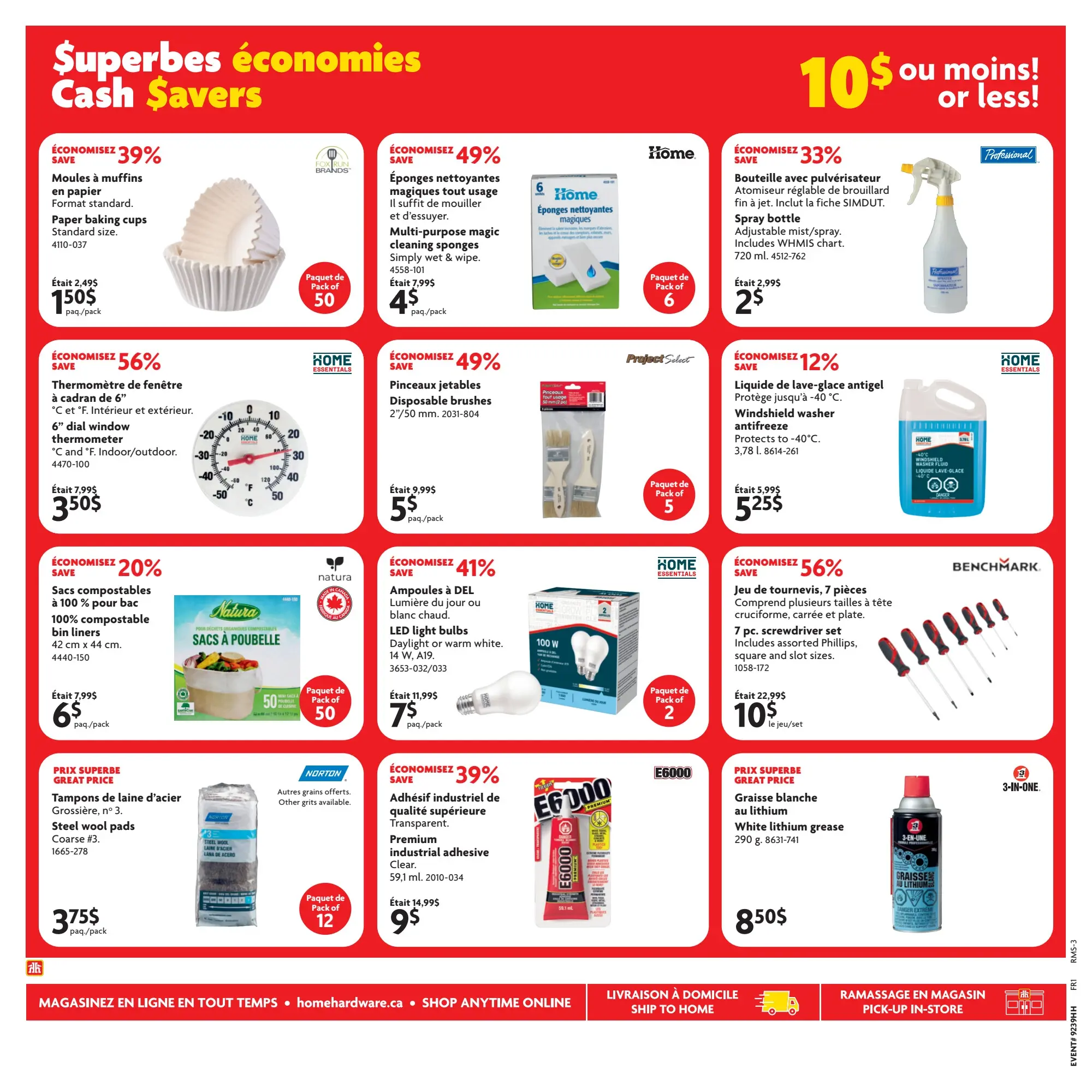 Circulaire Home Hardware — page 3, du 24 septembre au 7 octobre 2026