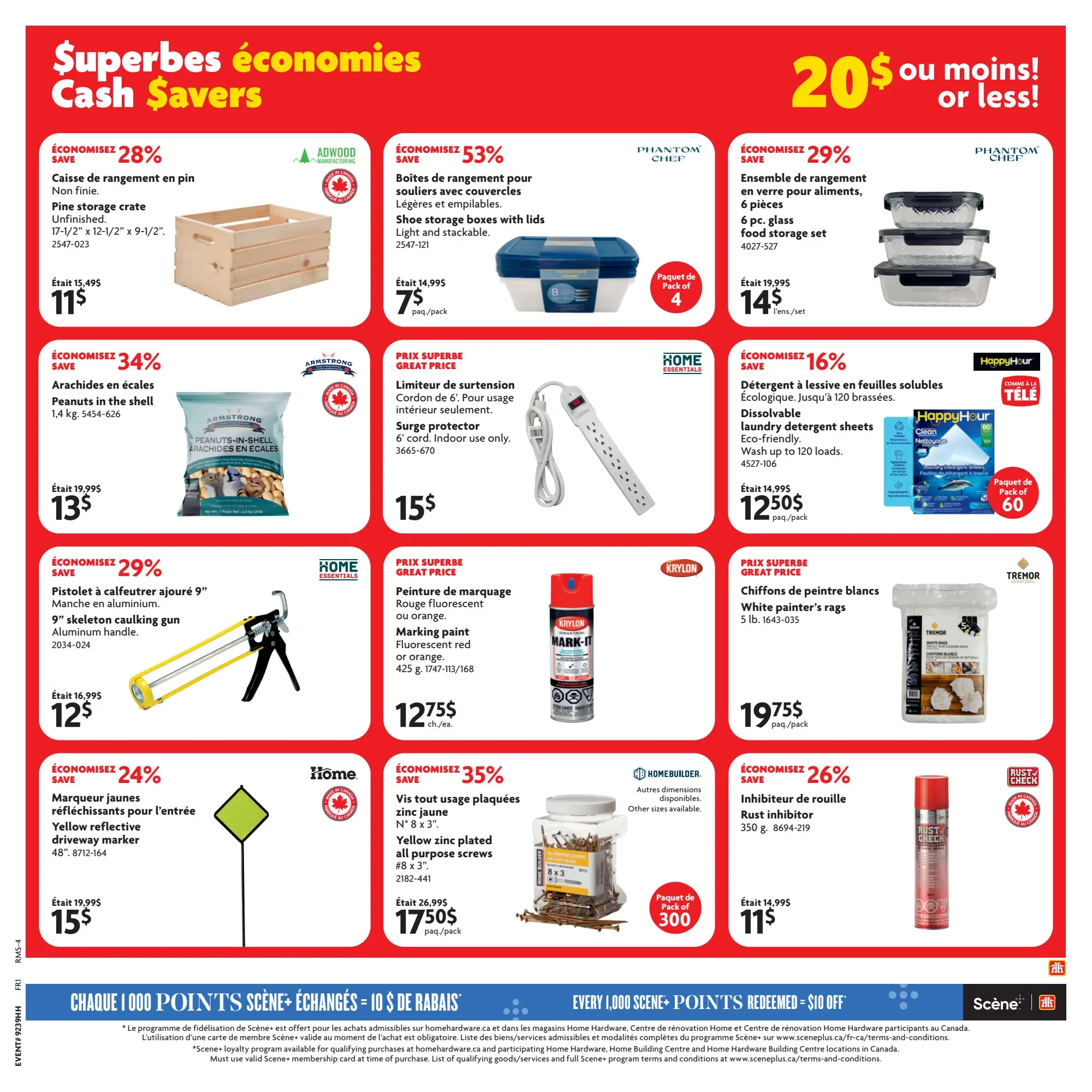Circulaire Home Hardware — page 4, du 24 septembre au 7 octobre 2026