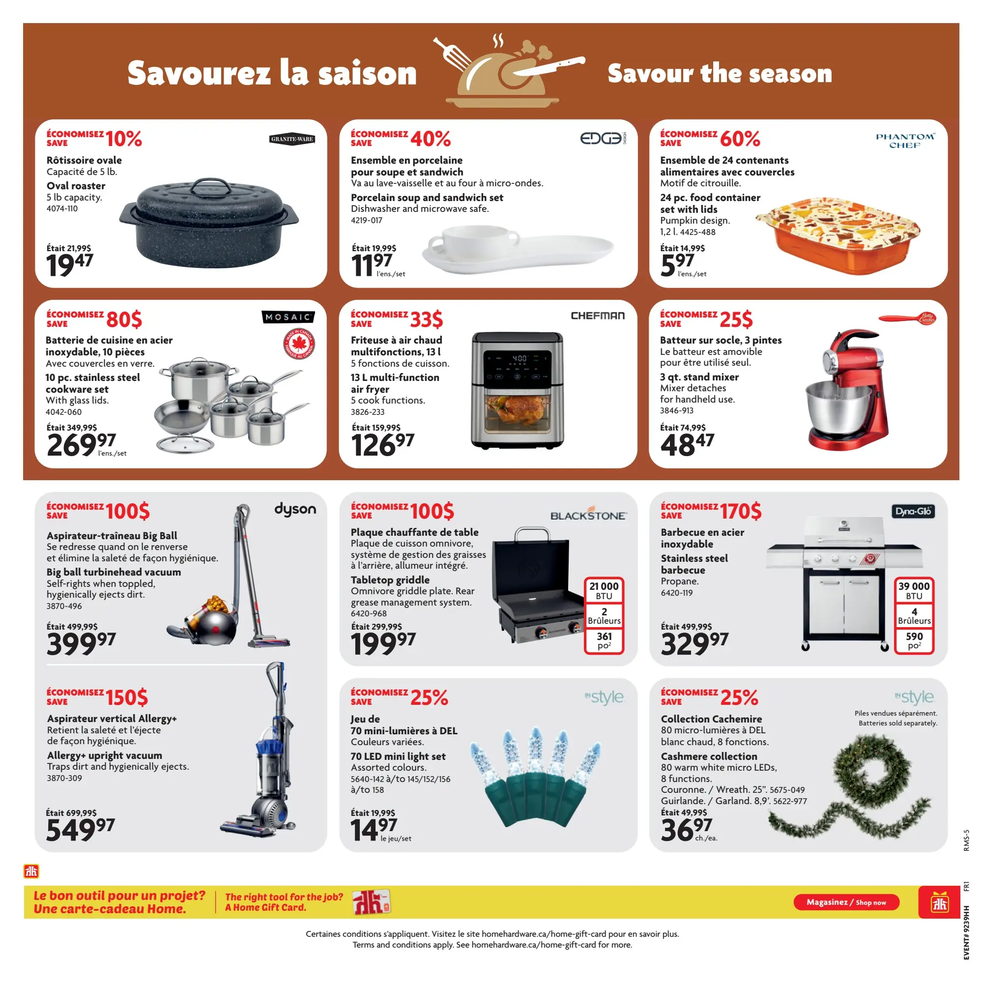 Circulaire Home Hardware — page 5, du 24 septembre au 7 octobre 2026