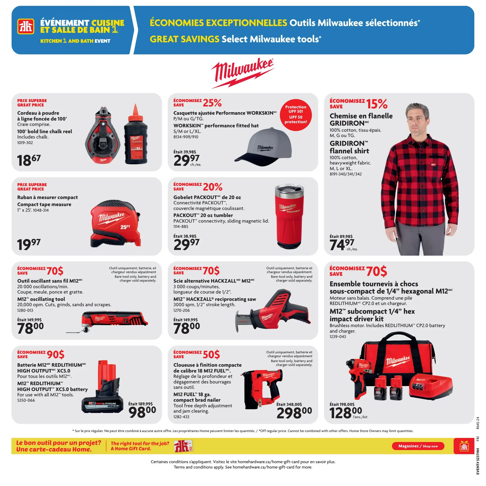 Circulaire Home Hardware — page 9, du 24 septembre au 7 octobre 2026