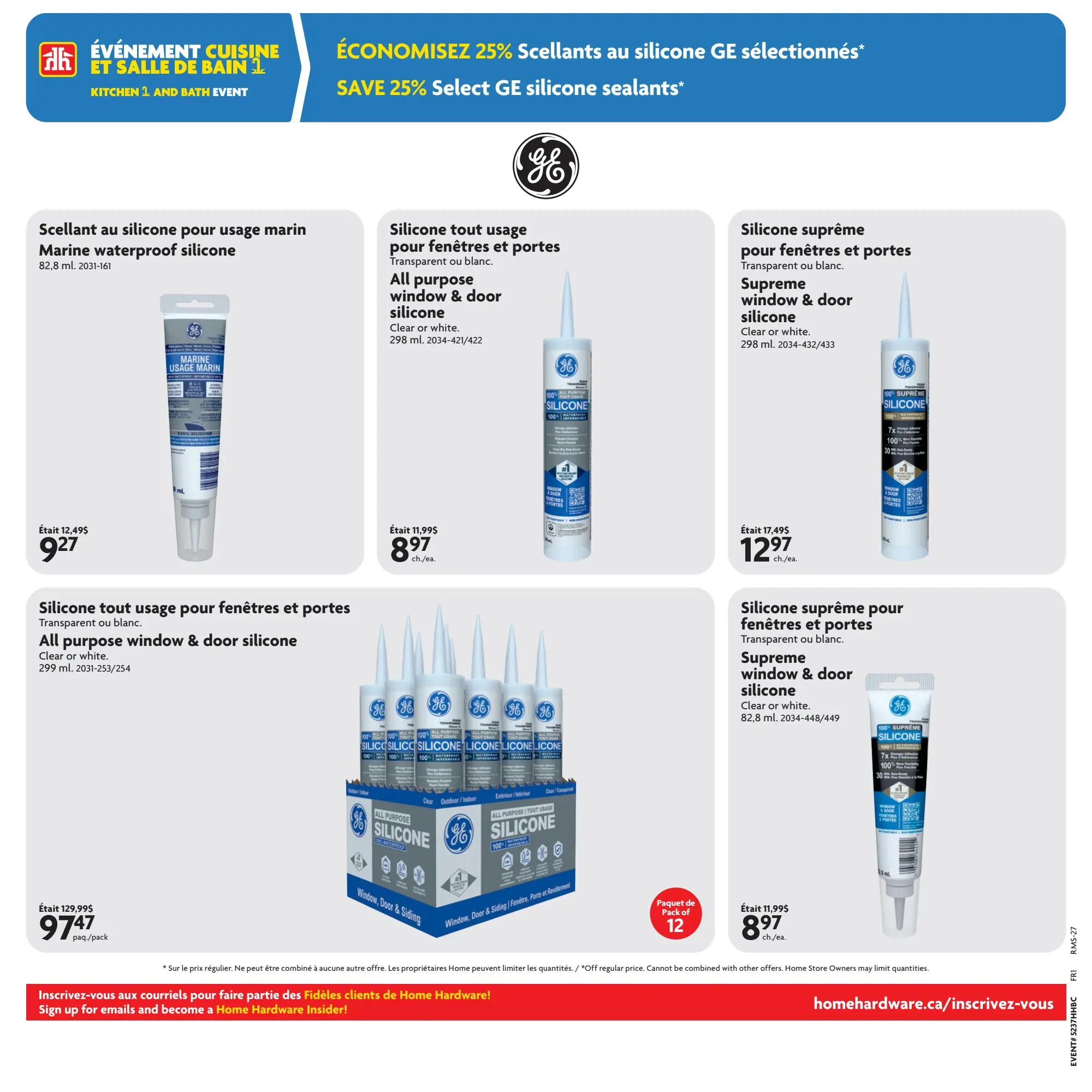 Circulaire Home Hardware — page 16, du 24 septembre au 7 octobre 2026