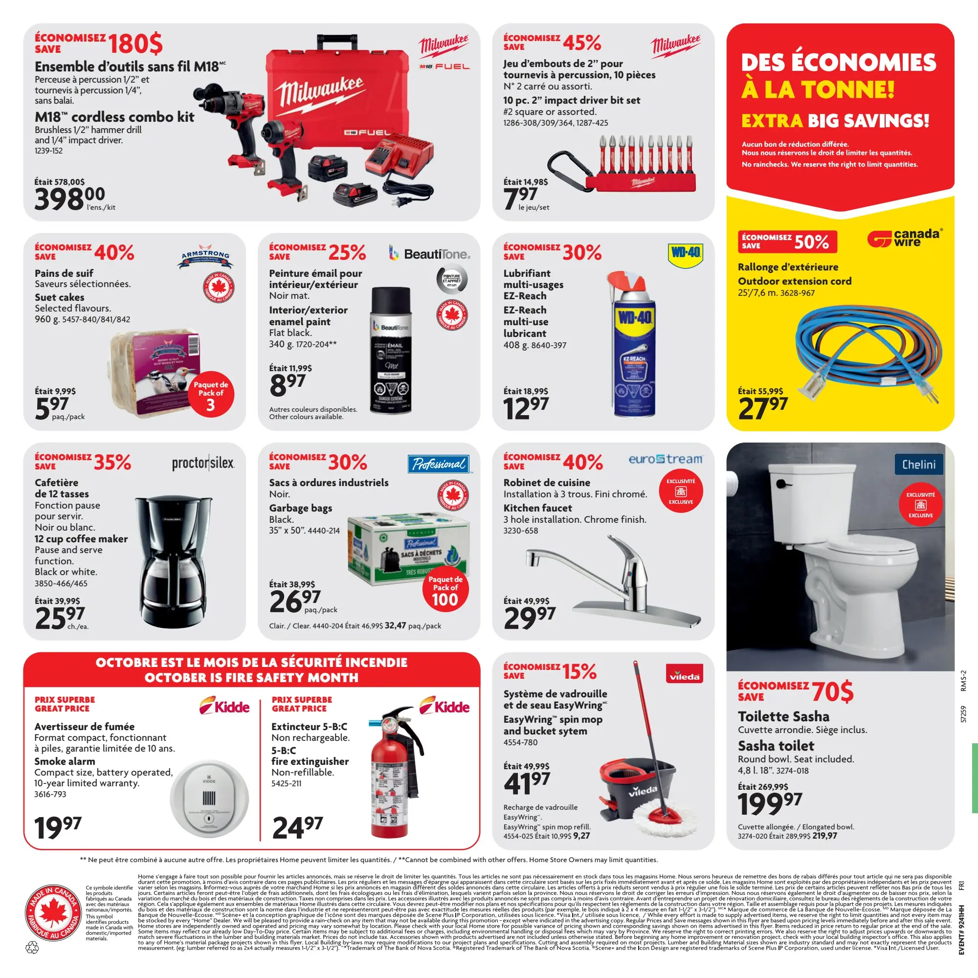 Circulaire Home Hardware — page 4, du 8 au 21 octobre 2026