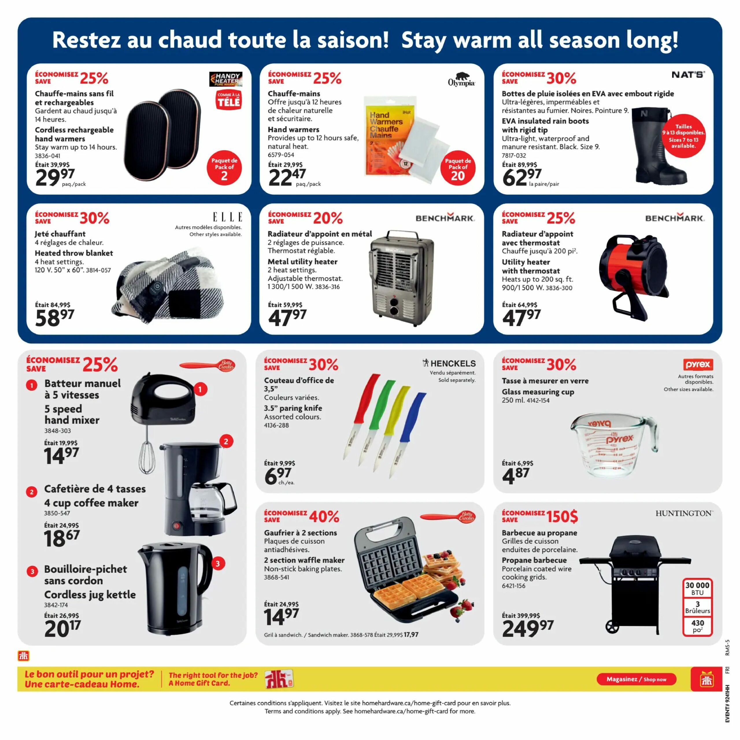 Circulaire Home Hardware — page 15, du 8 au 21 octobre 2026