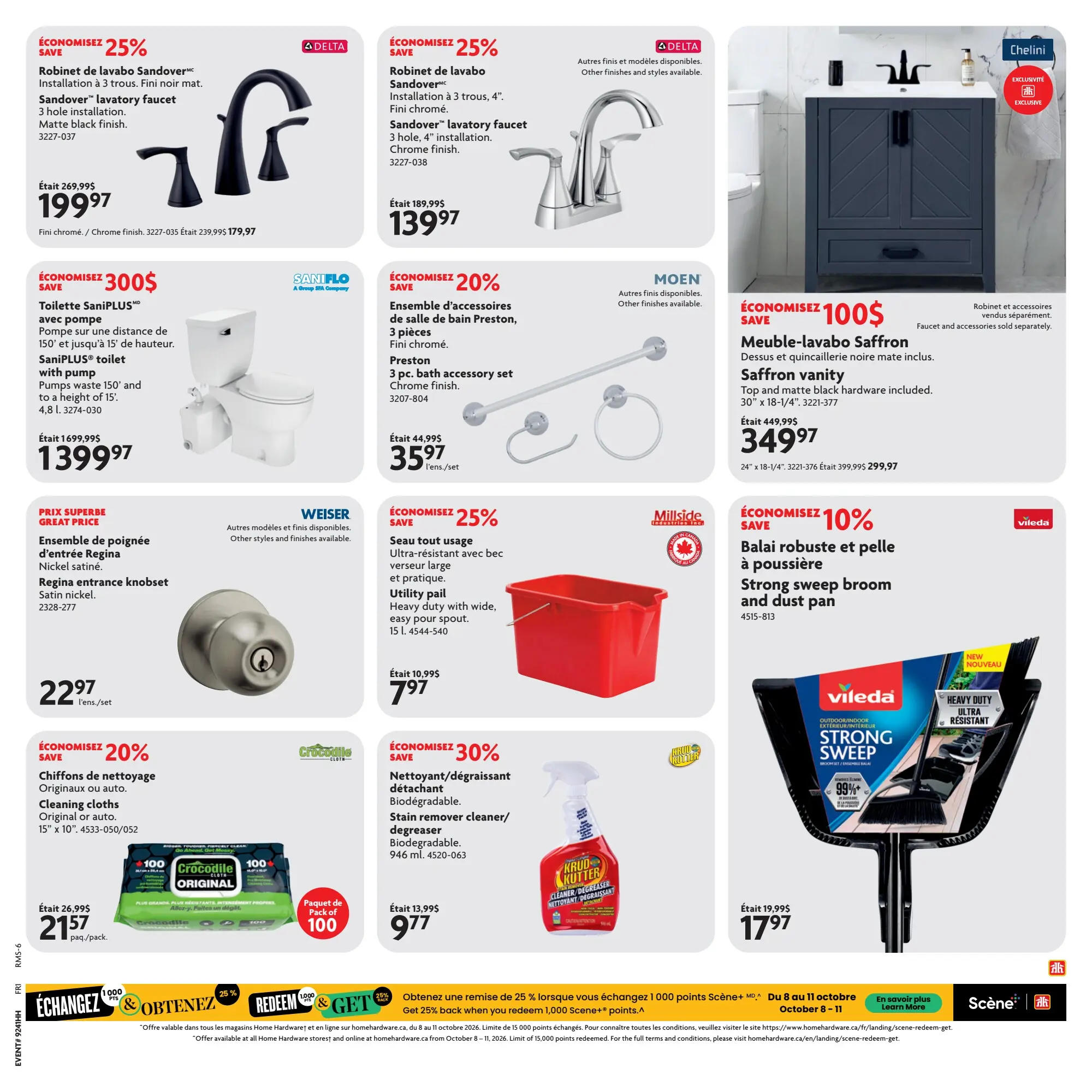 Circulaire Home Hardware — page 18, du 8 au 21 octobre 2026