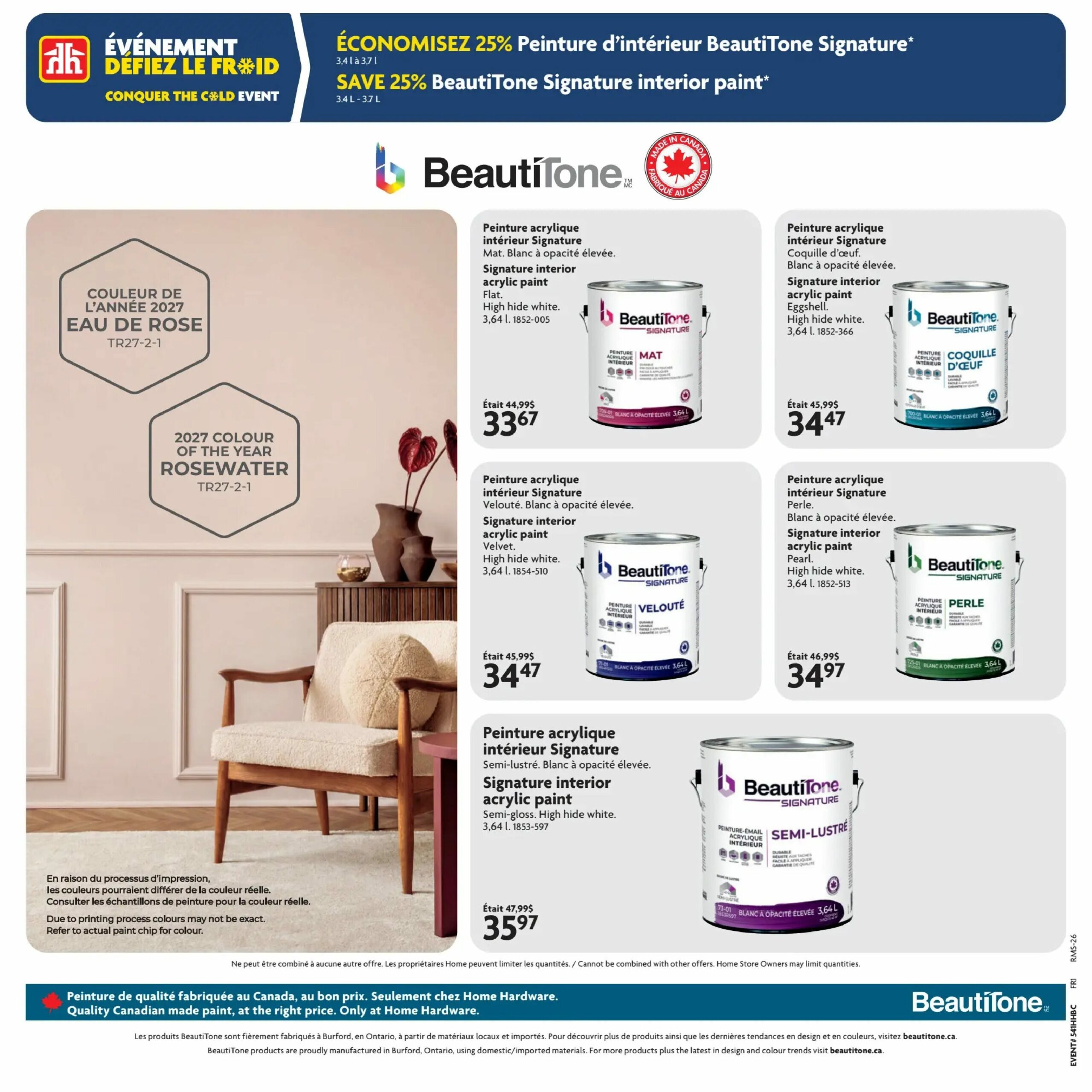 Circulaire Home Hardware — page 21, du 8 au 21 octobre 2026
