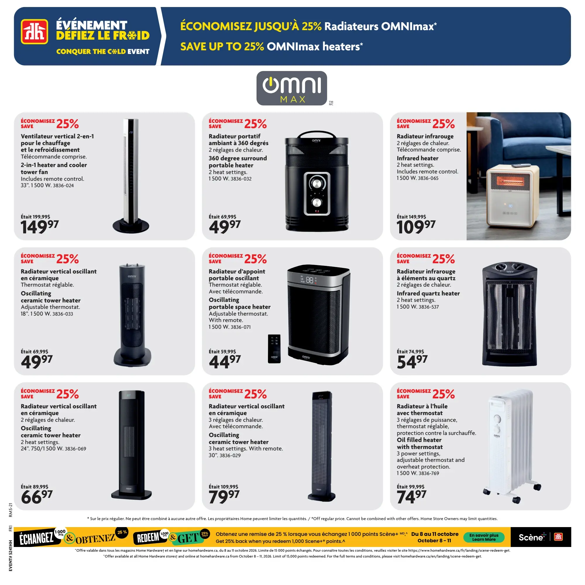 Circulaire Home Hardware — page 26, du 8 au 21 octobre 2026