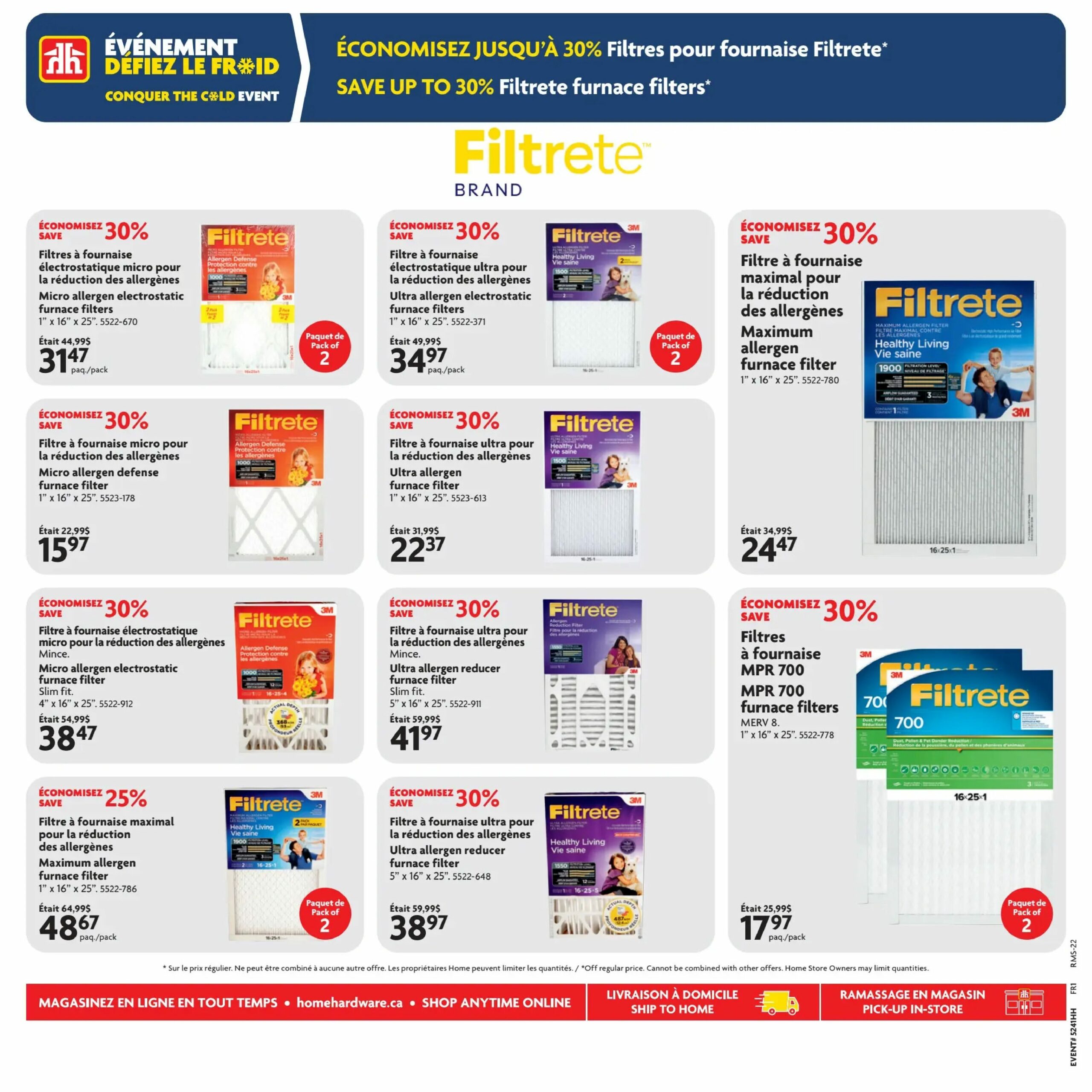 Circulaire Home Hardware — page 31, du 8 au 21 octobre 2026