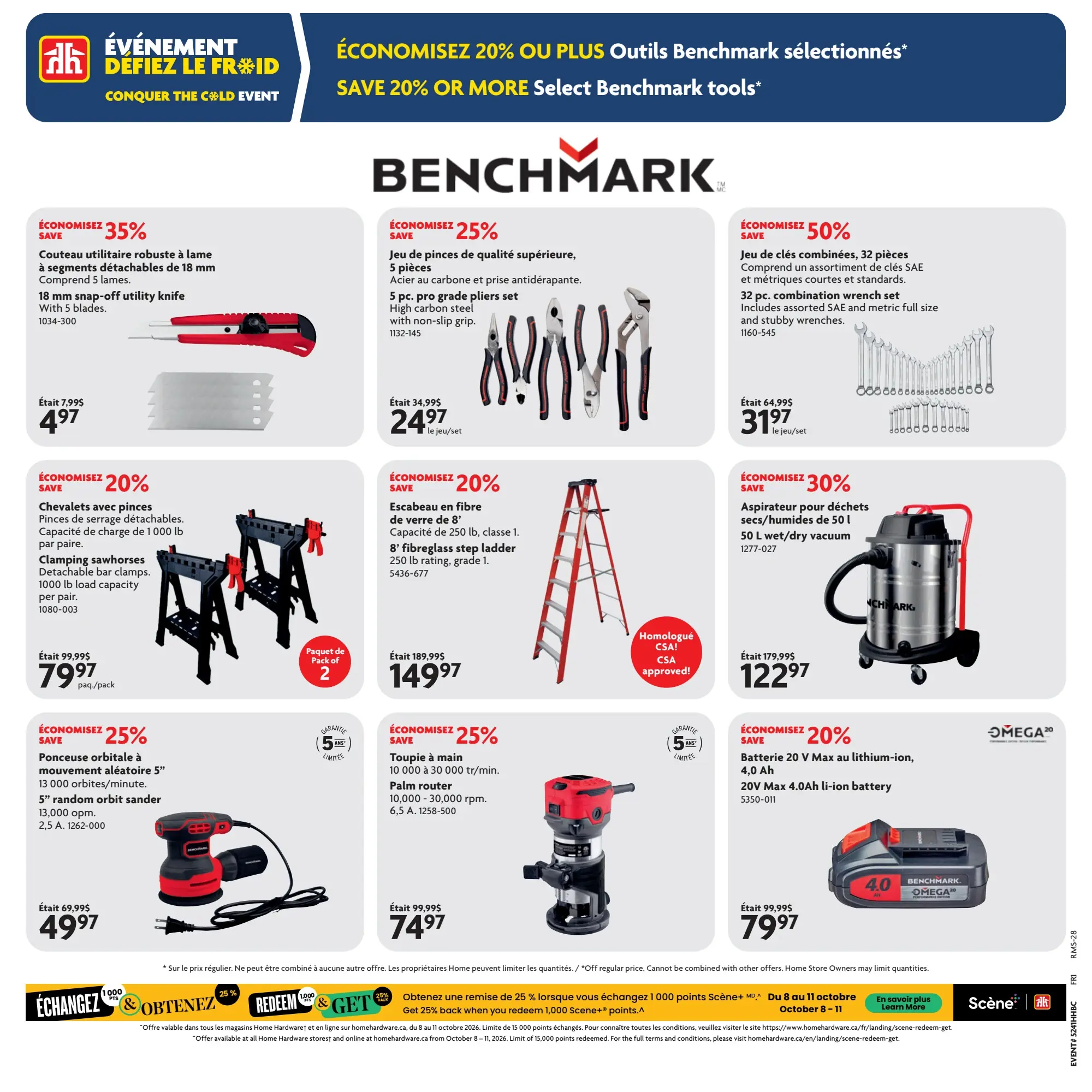 Circulaire Home Hardware — page 34, du 8 au 21 octobre 2026