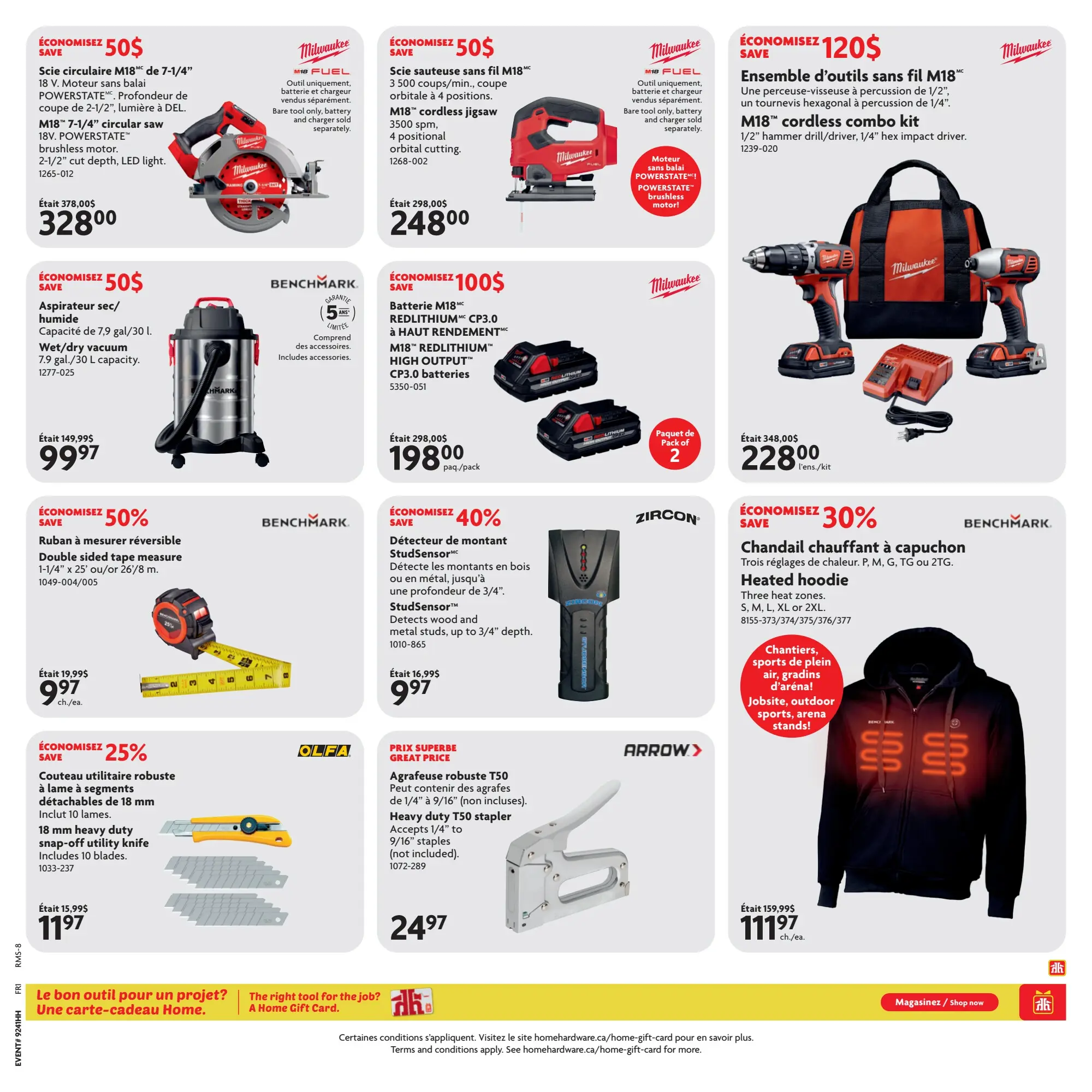 Circulaire Home Hardware — page 36, du 8 au 21 octobre 2026